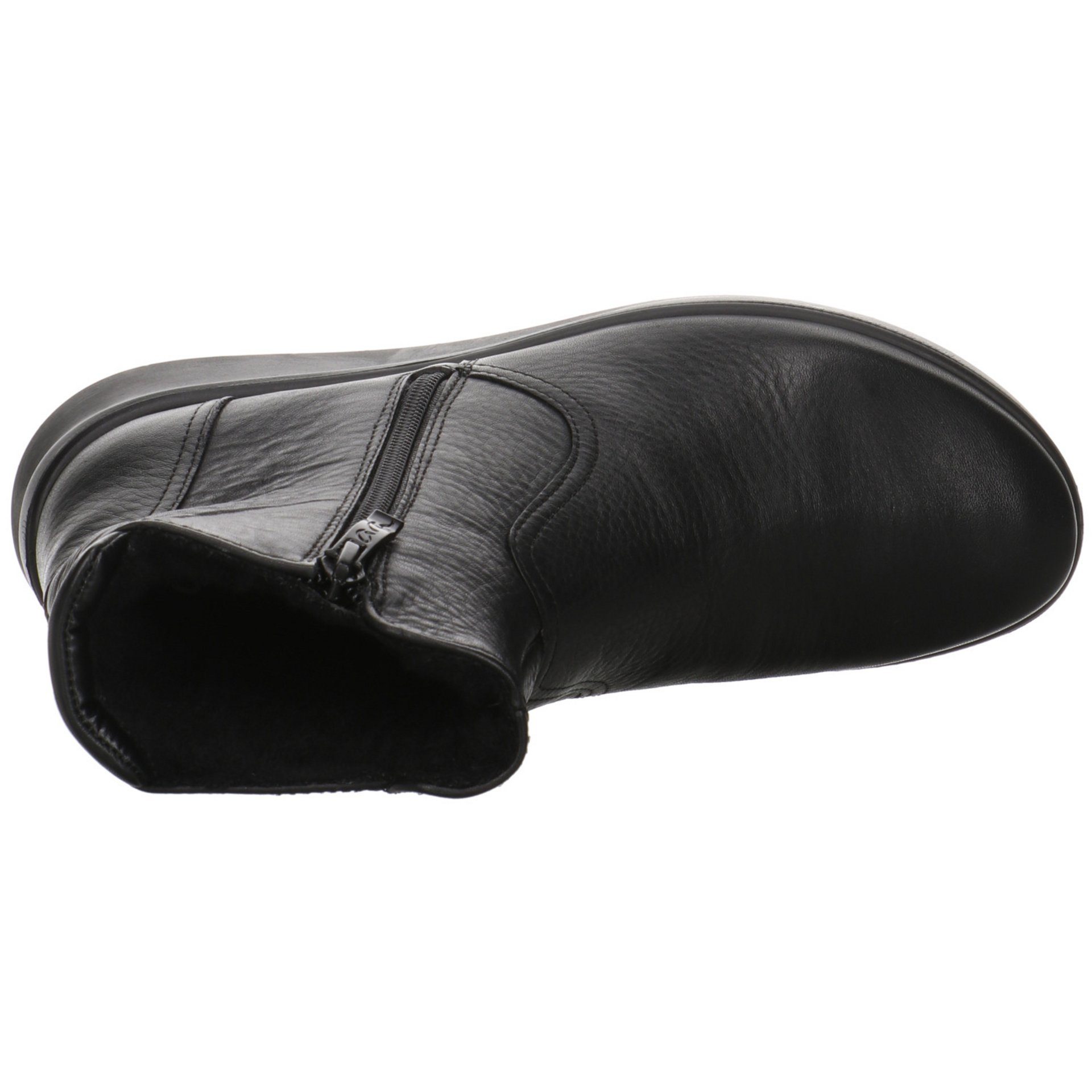 Ara Damen Stiefel 046880 Stiefelette Toronto Stiefelette schwarz Schuhe Glattleder