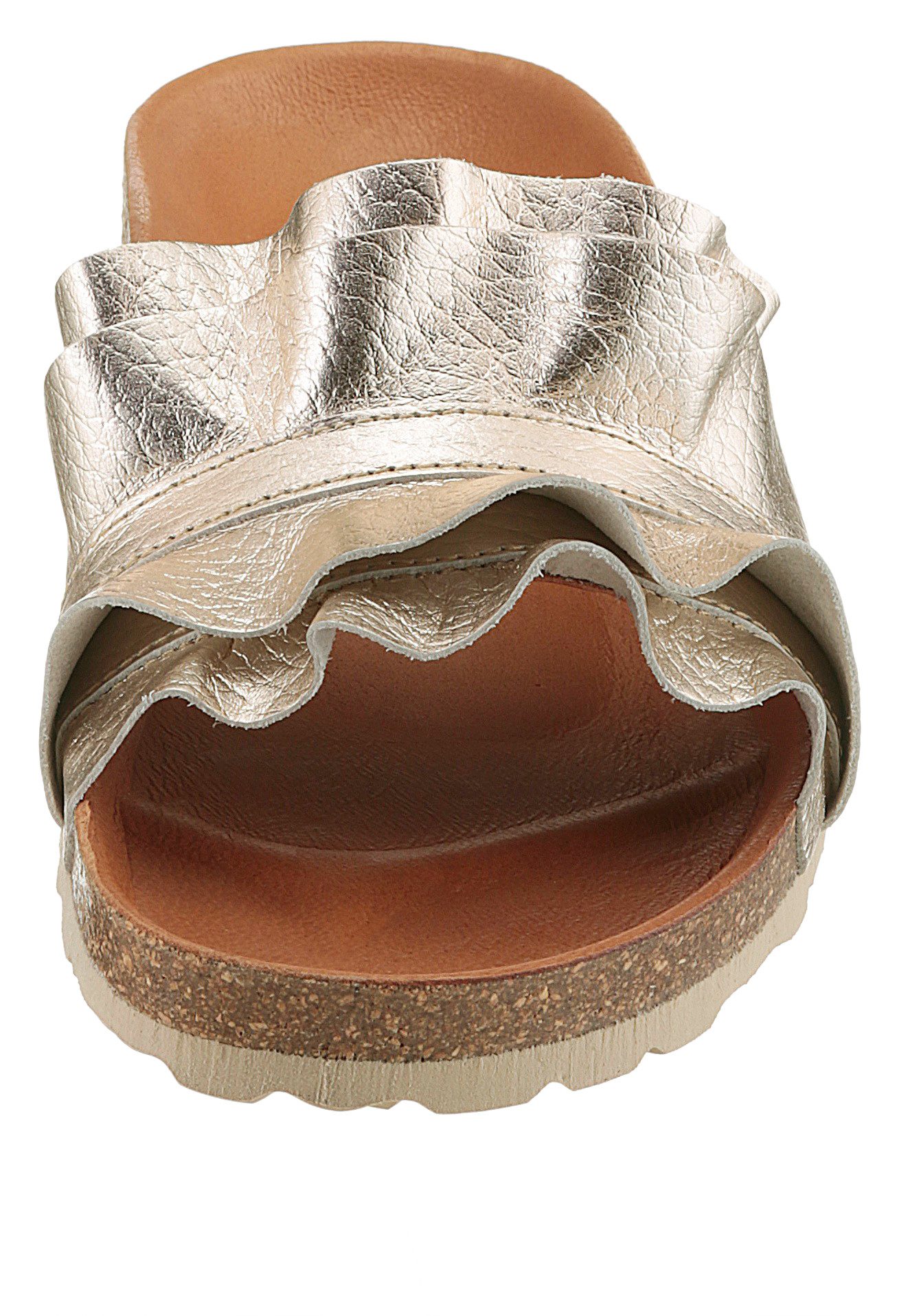 VERBENAS Rocio Roda Pantolette Sommerschuh, Strandschuh, Flat mit vorgeformten Fußbett