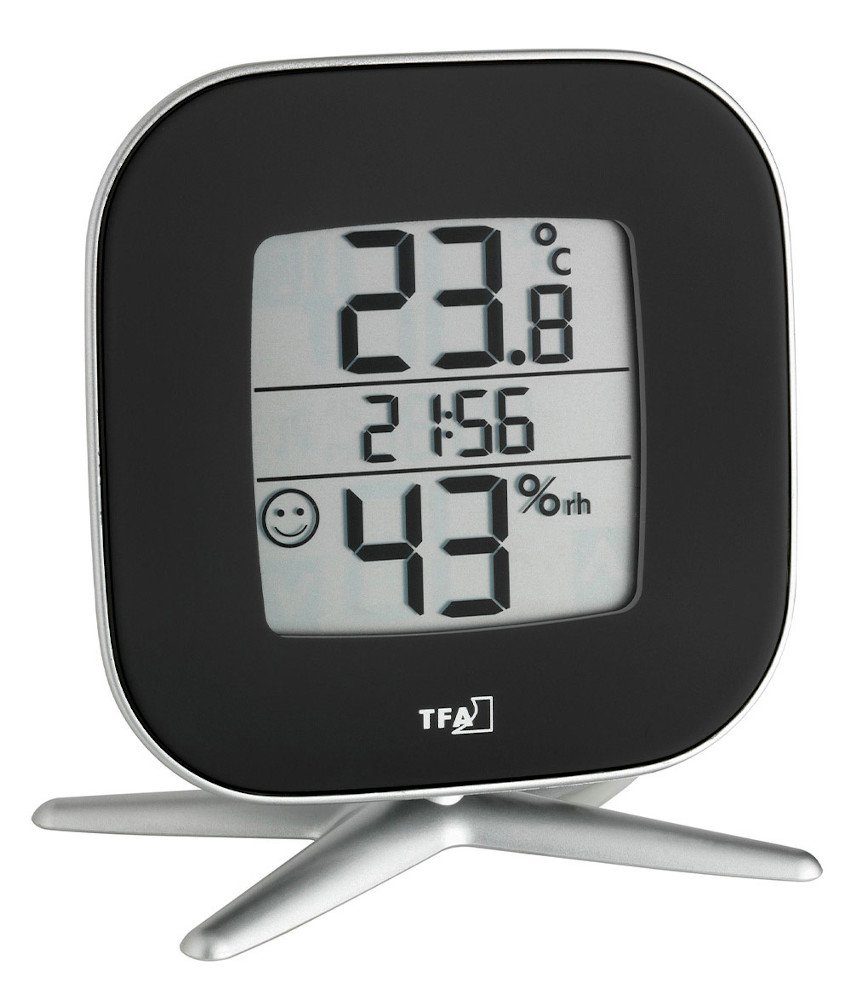 TFA Dostmann Raumthermometer Digitales Thermometer-Hygrometer TIVI TFA 30.5030
