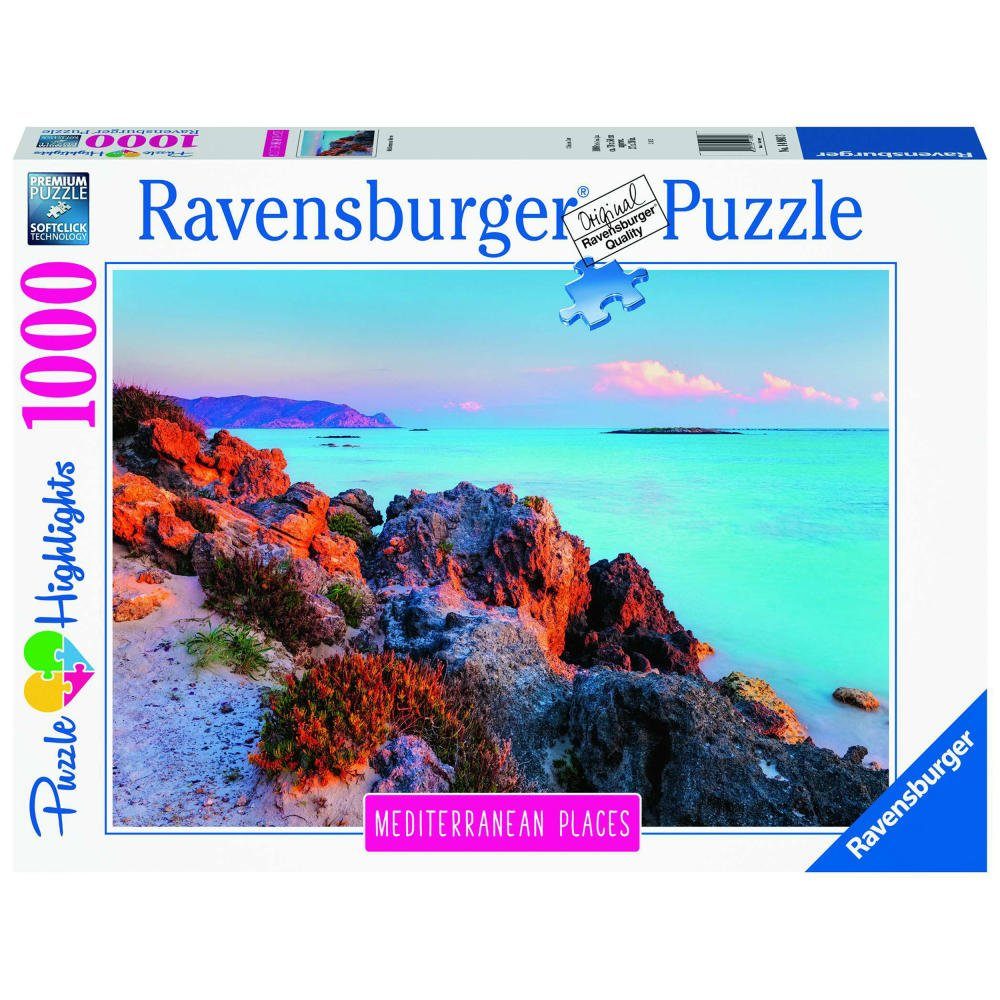 Ravensburger Puzzle Mediterranean Places 2020 Greece, 1000 Puzzleteile