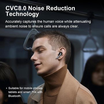 HATMIG mit kräftigen Bässen, klaren Mitten In-Ear-Kopfhörer (Integrierte Rauschunterdrückungstechnologie für klare Anrufe in jeder Umgebung, ohne störende Hintergrundgeräusche., mit präziser LED-Anzeige, robuster Bauweise und klarer Soundqualität)