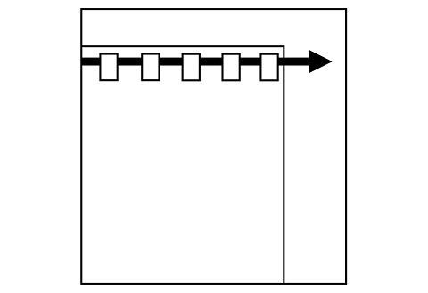 SCHÖNER WOHNEN-Kollektion Vorhang Soho (1 St), verdeckte Schlaufen, transparent, HxB: 250x130 – Bild 3 von 5