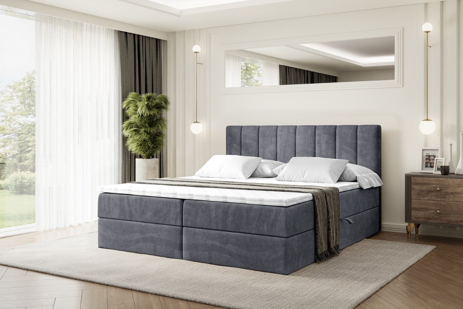 ALTDECOR Boxbett OTTA (Multipocket-Matratze H4, H3 günstig online kaufen