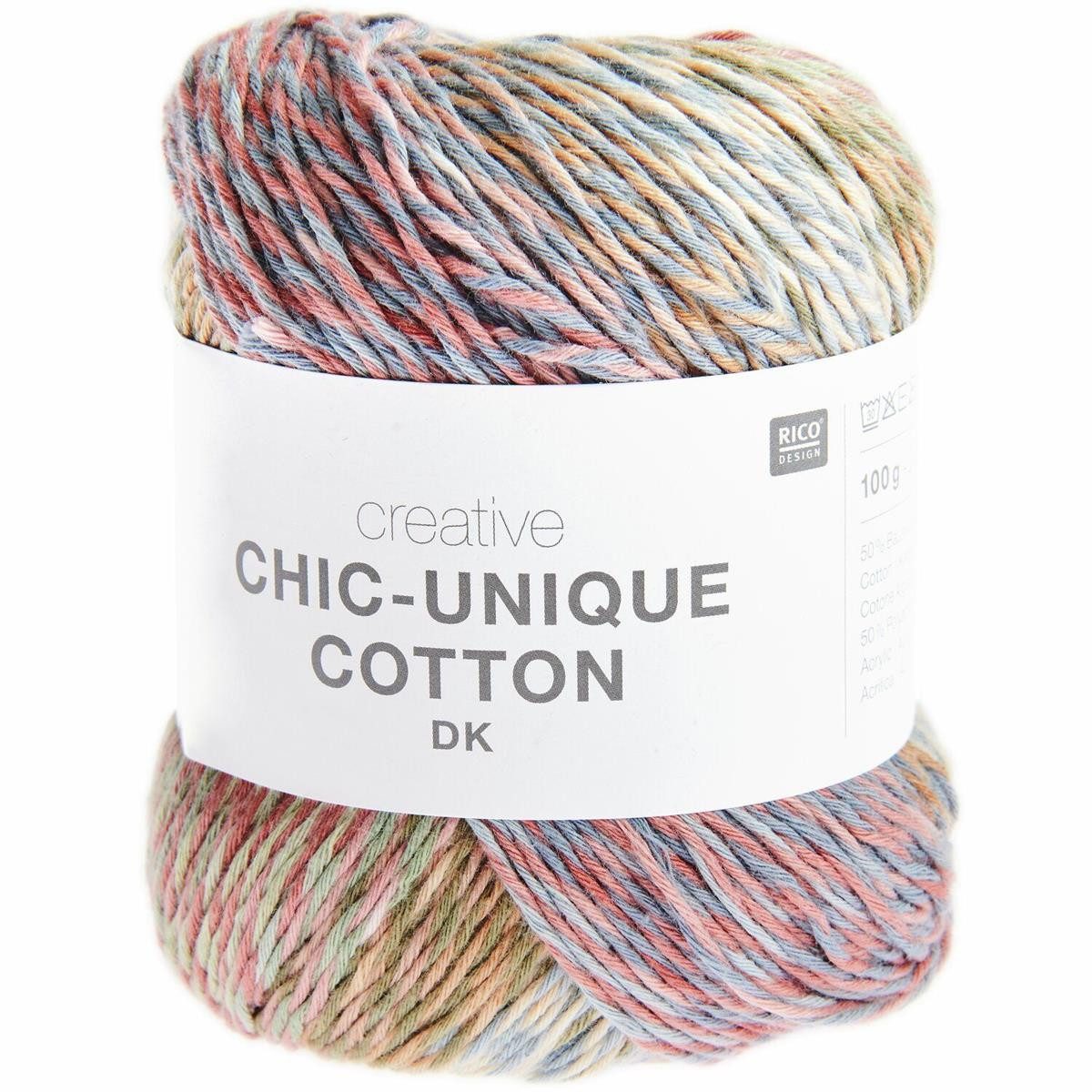 rico Creative Chic-Unique Cotton dk Häkelwolle, 240 m