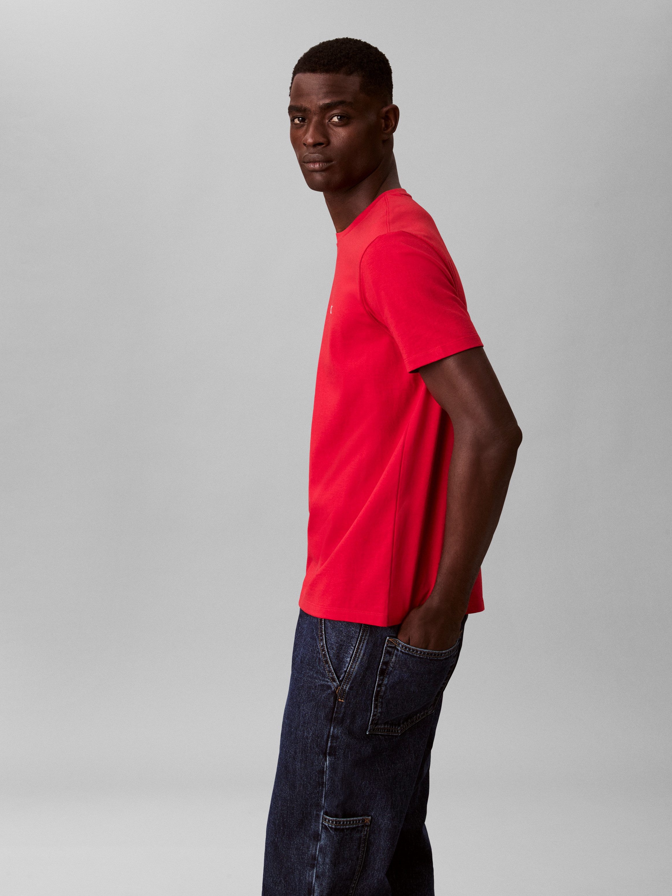Calvin Klein Jeans T-Shirt regular fit, Rundhalsausschnitt