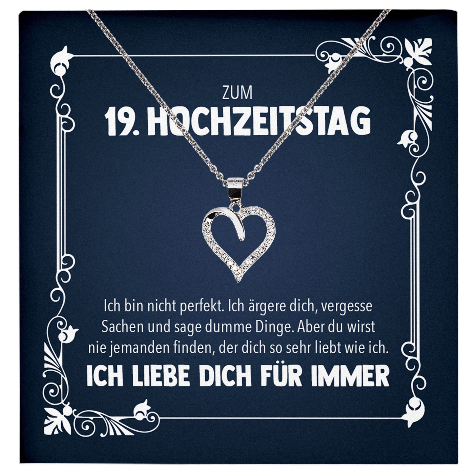 22Feels Schmuckset Ehefrau Zum 19. Hochzeitstag günstig online kaufen