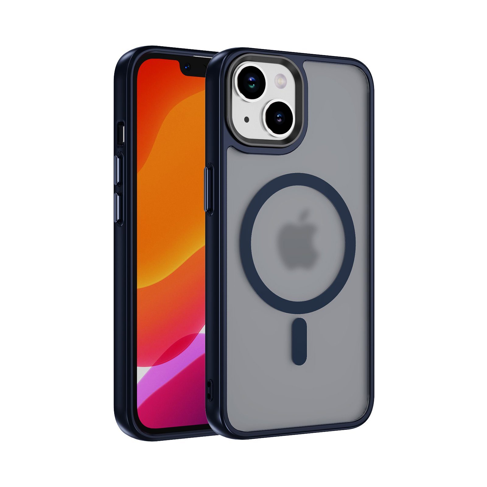 Tec-Expert Handyhülle Magnet Hülle für Apple iPhone 15 6.1 Zoll, 6.1, kompatibel zu Magsafe magnetisches Laden
