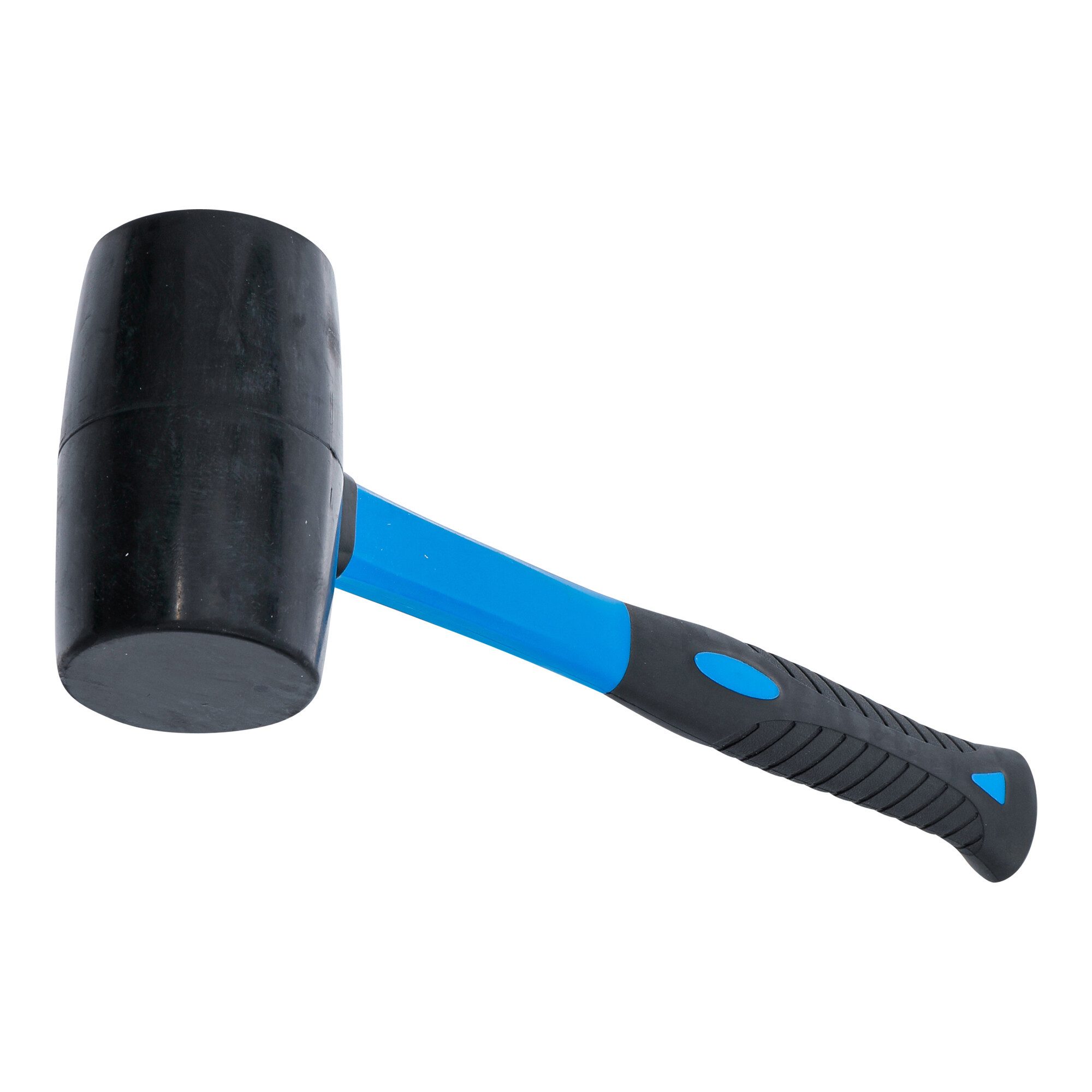 BGS technic Hammer BGS Gummihammer mit Fiberglasstiel 750 g