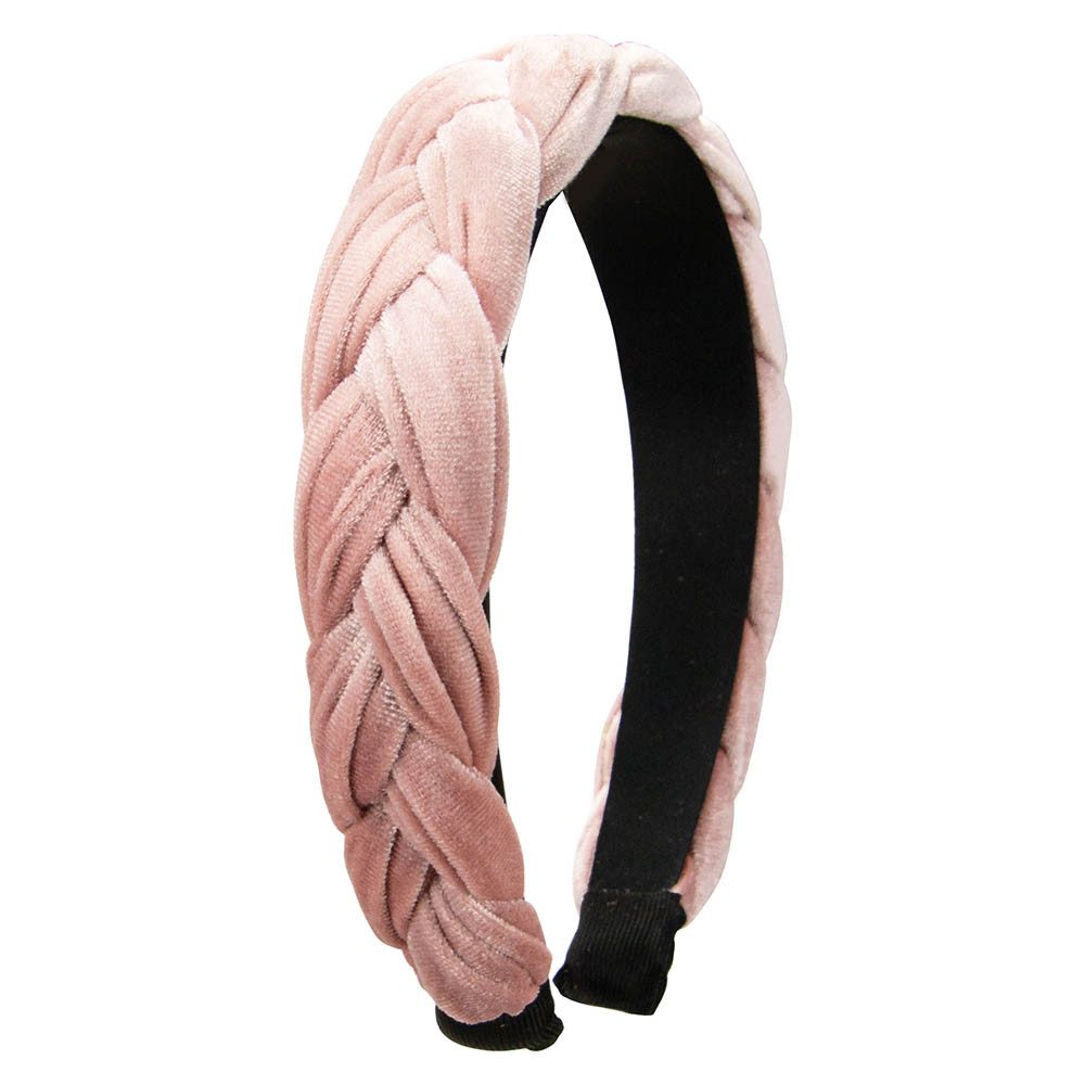 Haarreif Samt-Haarreif rosa
