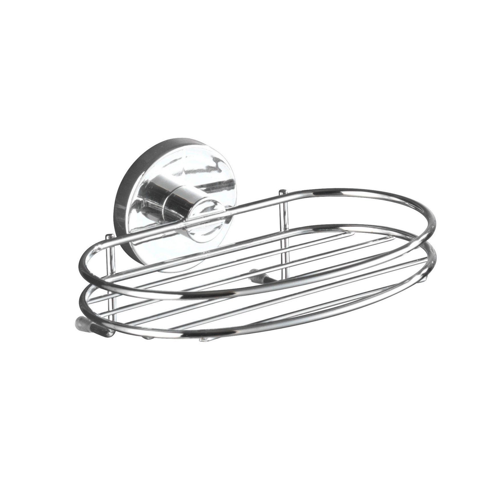Maximex Seifenablage Vacuum-Loc® Seifenablage Maße ca.: HxBxT: 4.5 x 16,5 x 12 cm aus Stahl, Breite: 16.50 cm, 1-St.