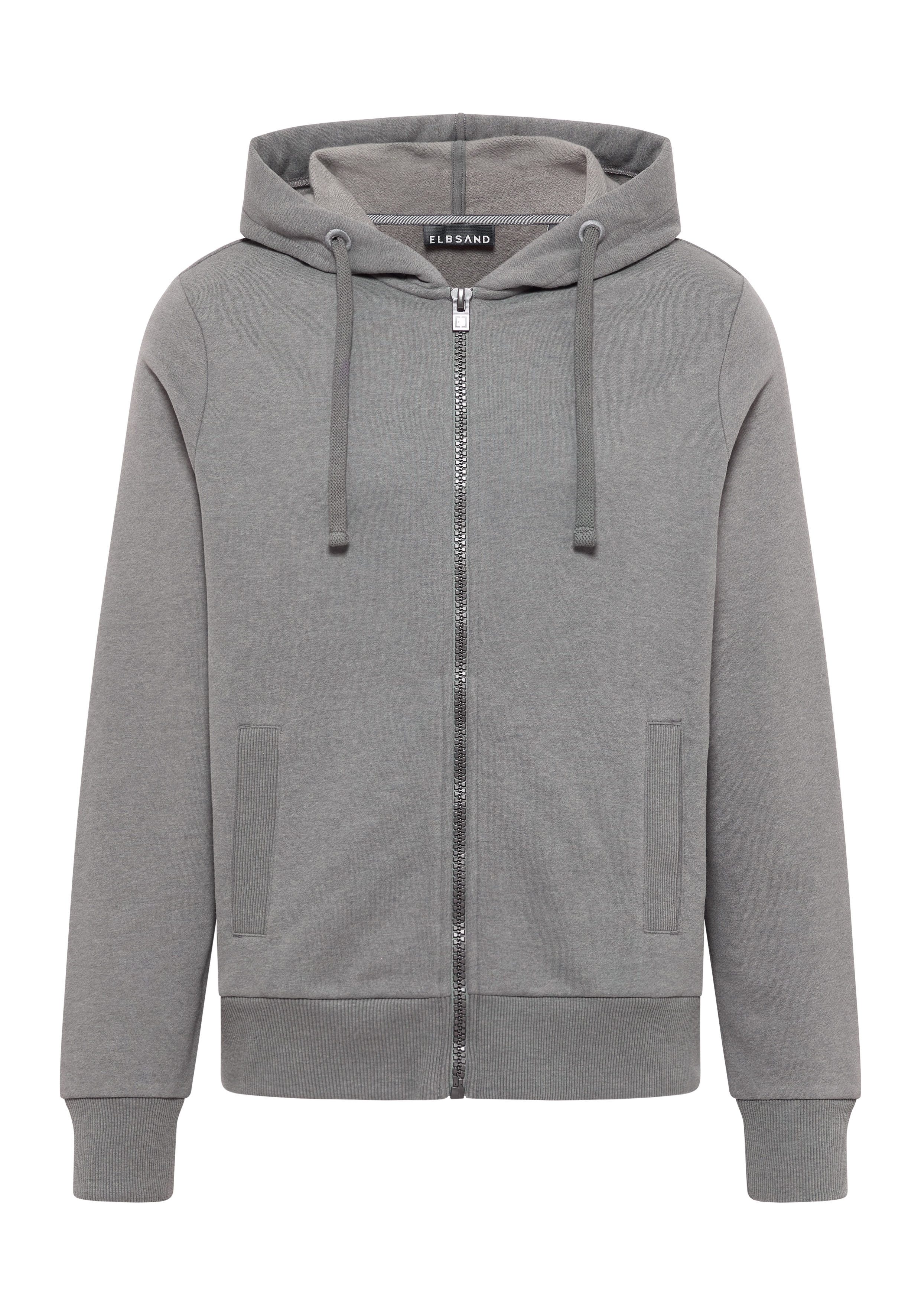 Elbsand Kapuzensweatjacke Torre Herren Kapuze, Leistentaschen, normal gesch günstig online kaufen