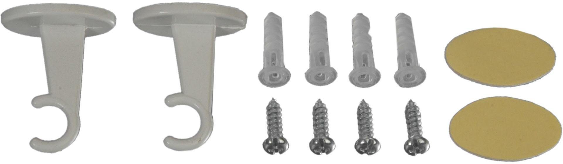 Liedeco Klebeträger, Cafehausstangen, (Set, 2-tlg), Schraubträger günstig online kaufen