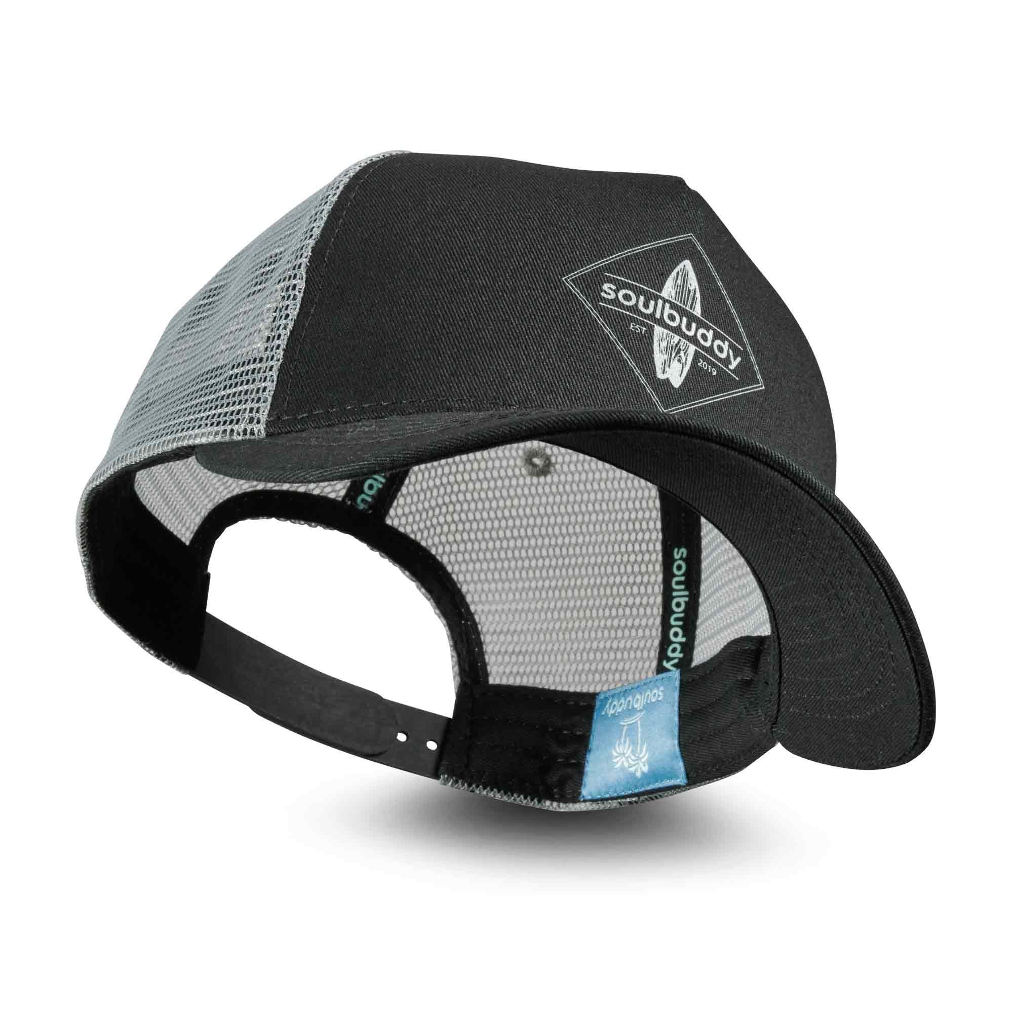 Soulbuddy Trucker Cap, Basecap, Snapback, Cappy Herren & Damen, Mann Geschenk (One Size, Unisex, Gebogener Schirm, Größenverstellbar)