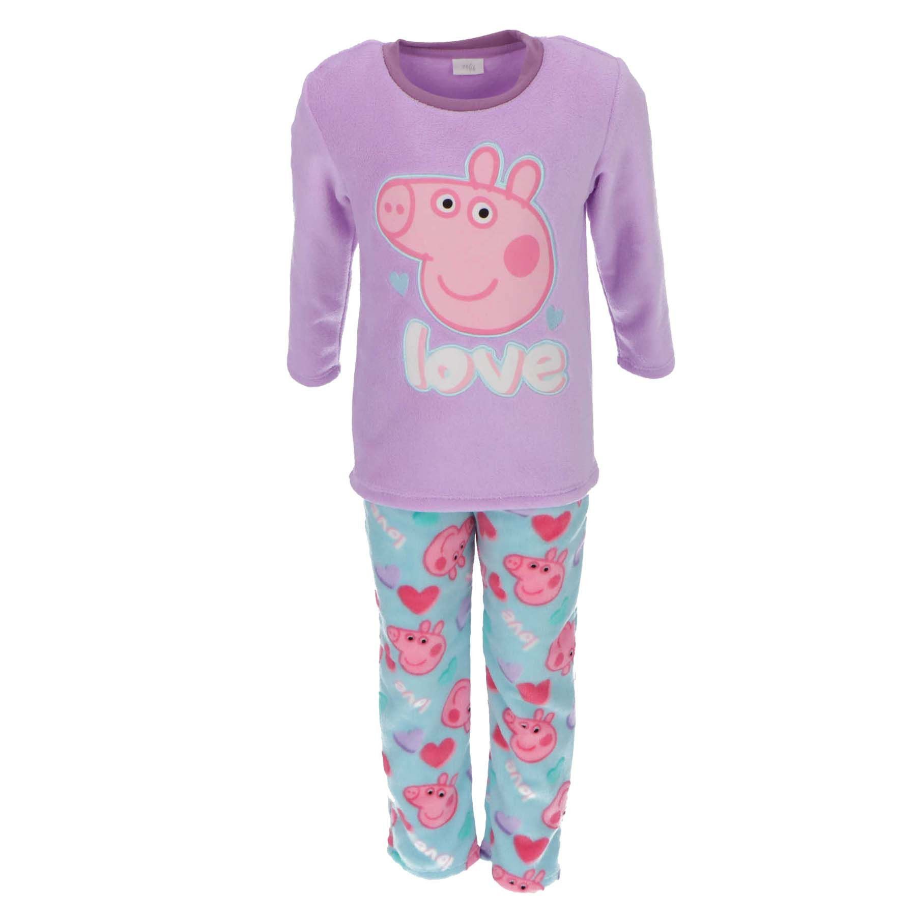Peppa Pig Pyjama Fleece – Kuscheliger Schlafanzug für kleine Fans