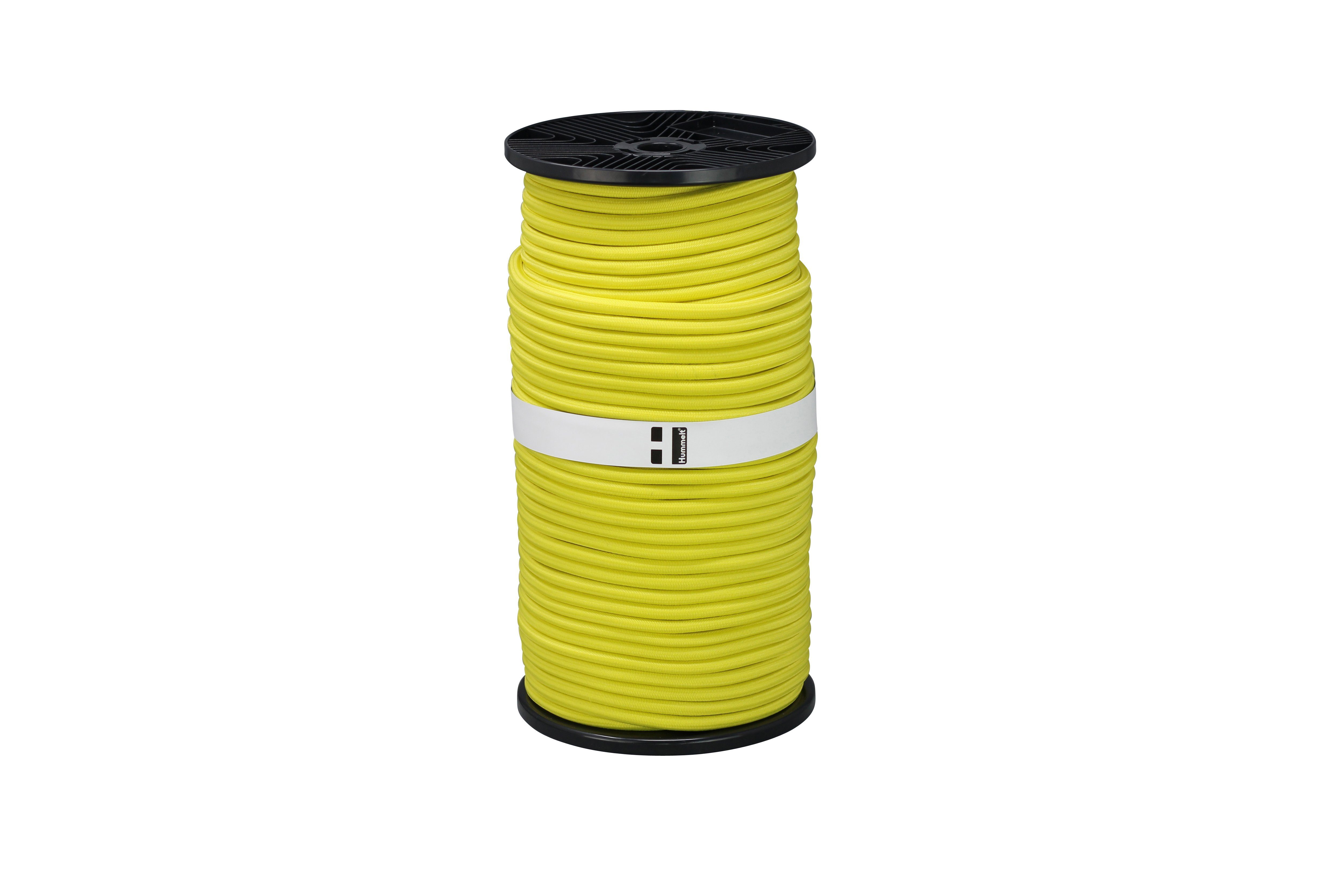 Hummelt® Expanderseil Seil (Gummiseil 8mm, 10m bis 100m zum Teil auf Rolle), versch. Farben weiß, schwarz, rot, grün, orange, blau, gelb