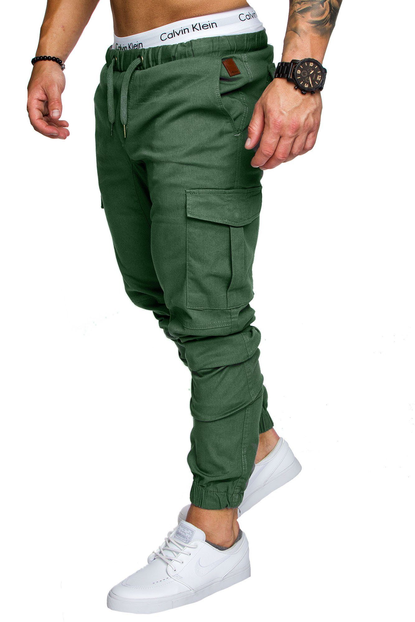 Amaci&Sons Chinohose LOS ANGELES Cargo Jogger-Chino