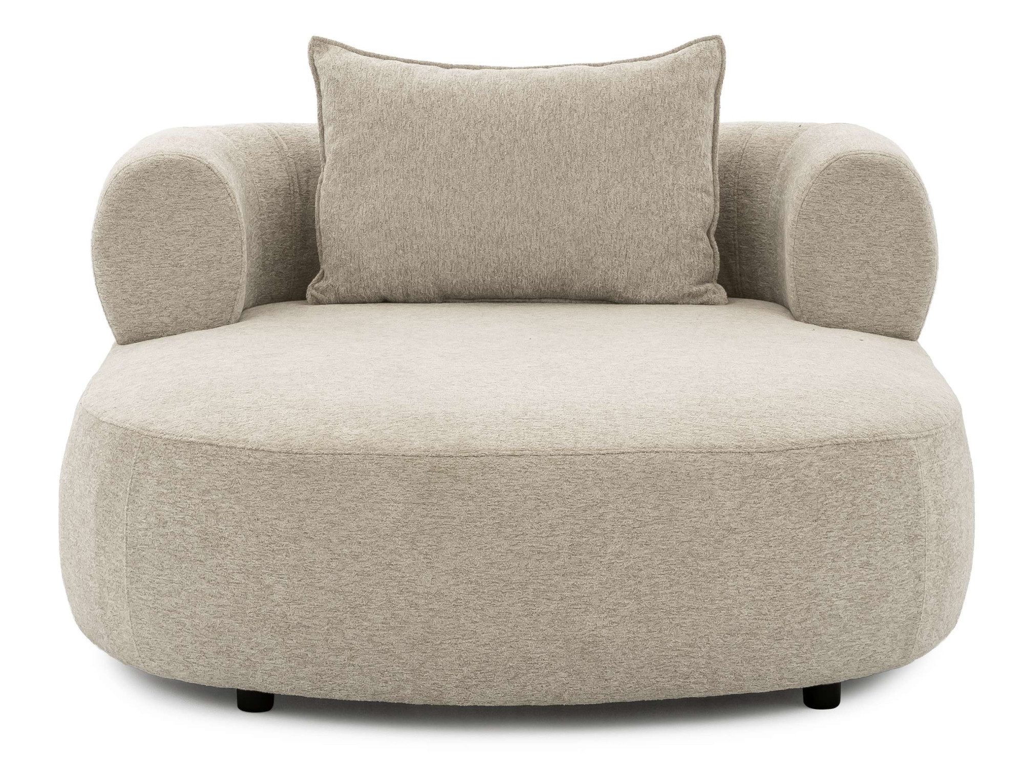Home affaire XXL-Sessel LUSSAC Loveseat extra tief, große Sitzfläche, Maße B/T/H: 123/158/78cm, hoher Sitzkomfort und modernes Design, Sofa ohne Bettfunktion