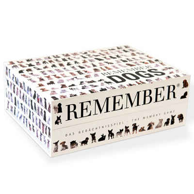 Remember Spiel, »Remember 44 Dogs Gedächtnisspiel mit Hundemotiv für Hundeliebhaber«
