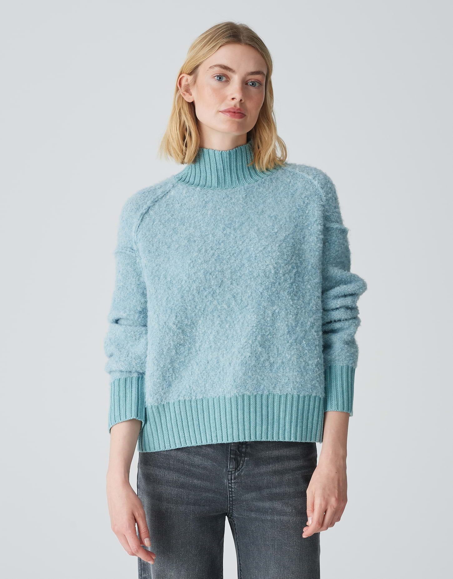 Strickpullover Strickpullover PUKLANA Loose mit Wolle