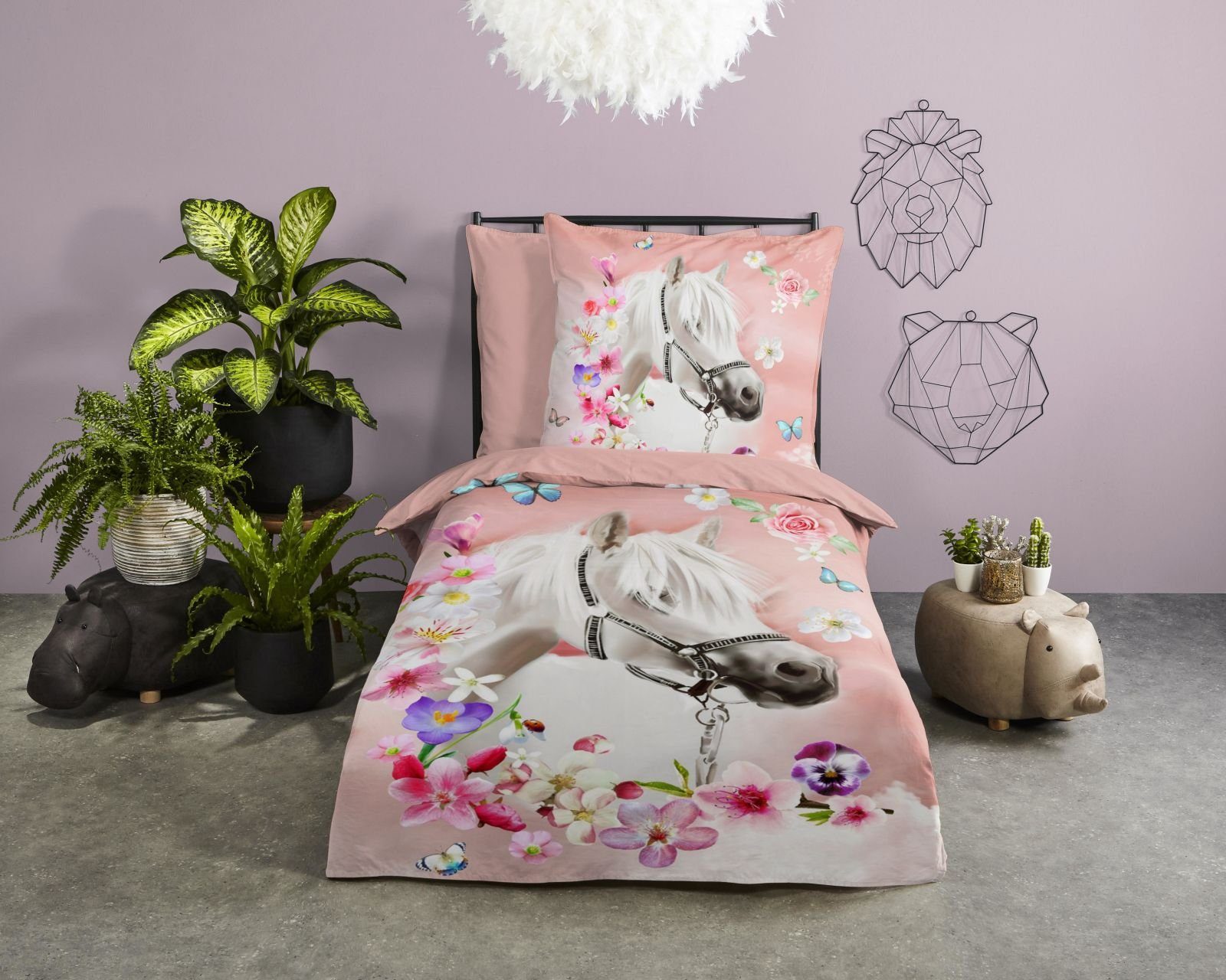 soma Bettwäsche kinderbettwäsche 135x200 mädchen bettwäsche günstig online kaufen