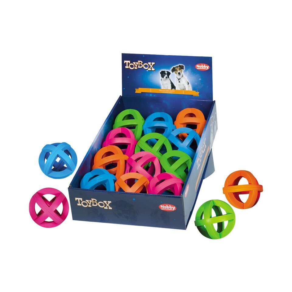 Nobby Snackball Hundespielzeug Vollgummi Gitterball