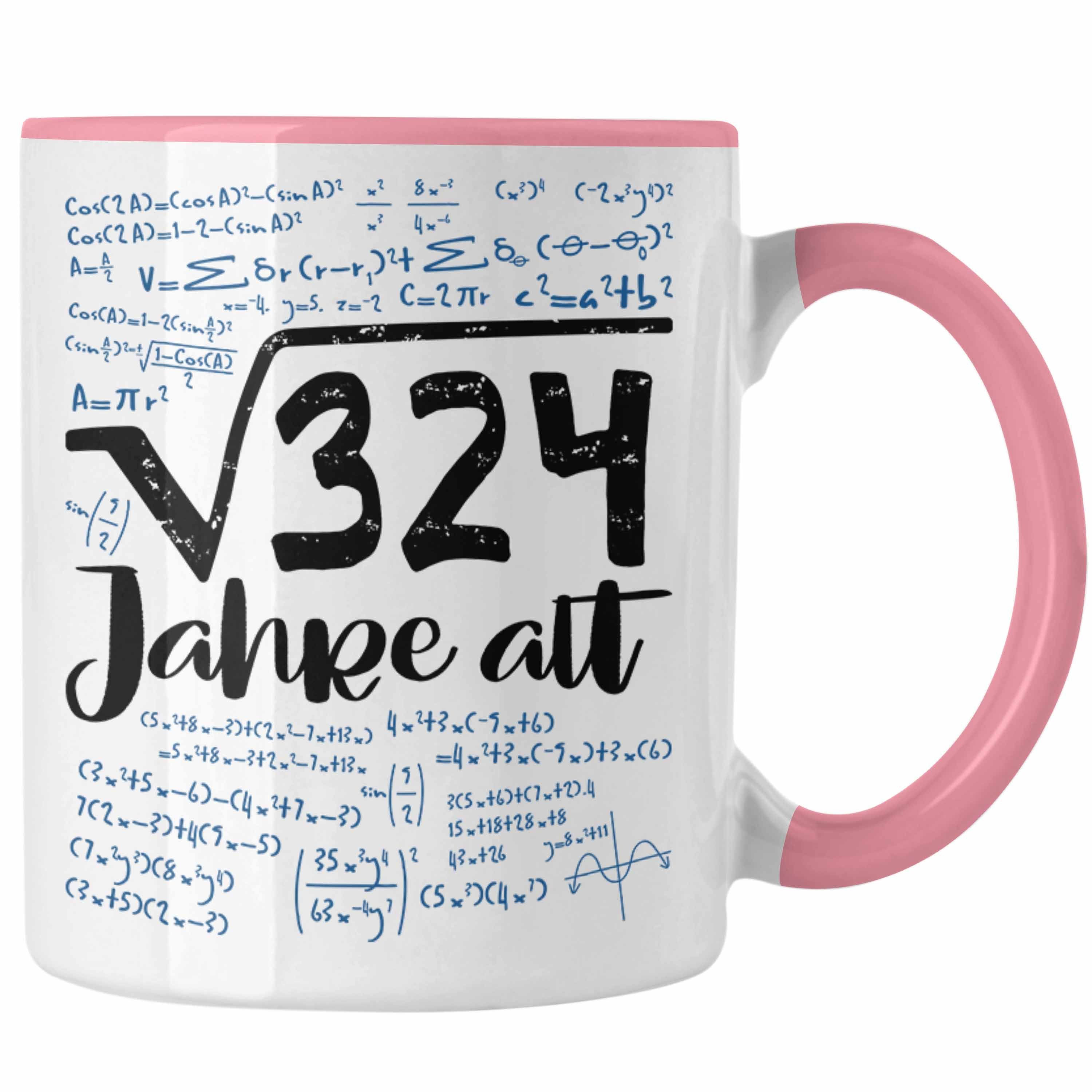 Quadratwurzel 18. Idee Trendation 18er Tasse Geschenk Math Geburtstag Rosa 324 Tasse Lustige