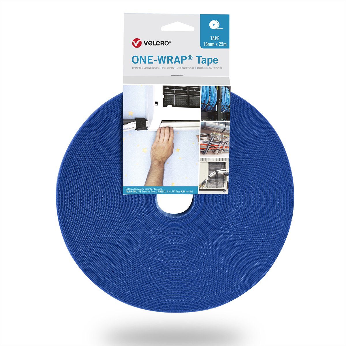 VELCRO Kabelbinder One Wrap® Band 10 mm breit VEL-OW64103