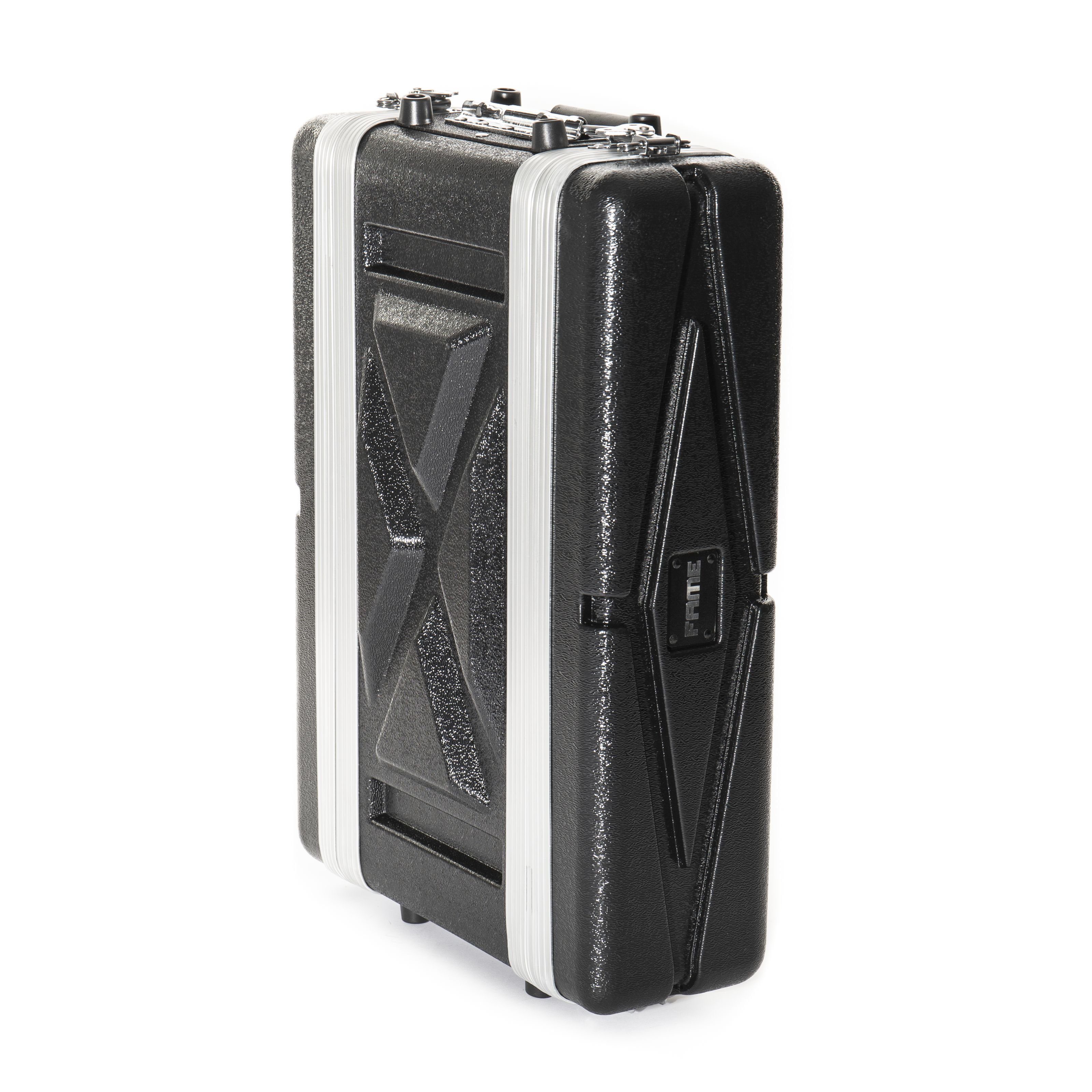 FAME Koffer, Audio weRack 2HE short MKII PVC-Case, 210mm Tiefe, Rack Case, 2HE