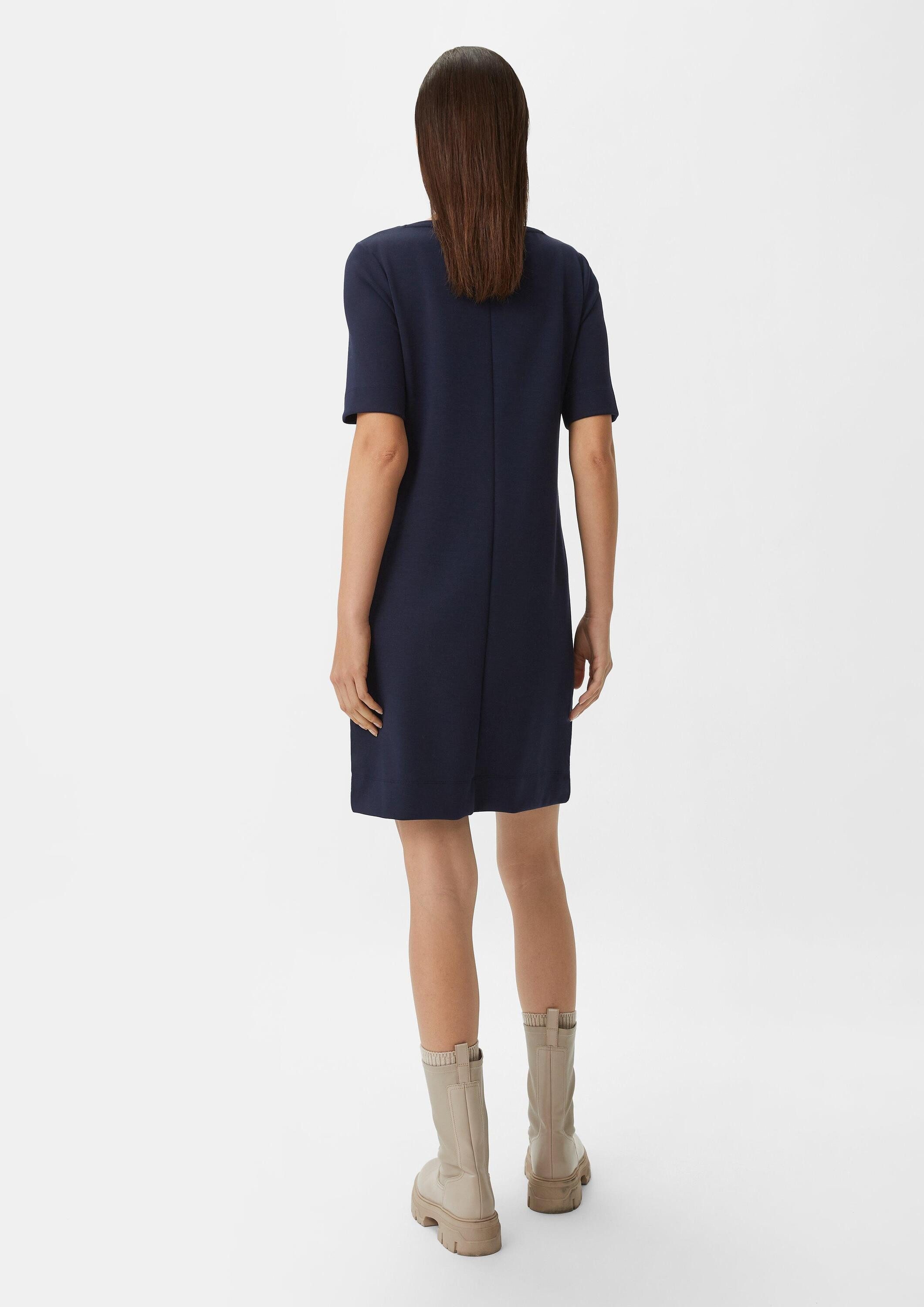 comma Minikleid Kleid Kleid aus Modalmix