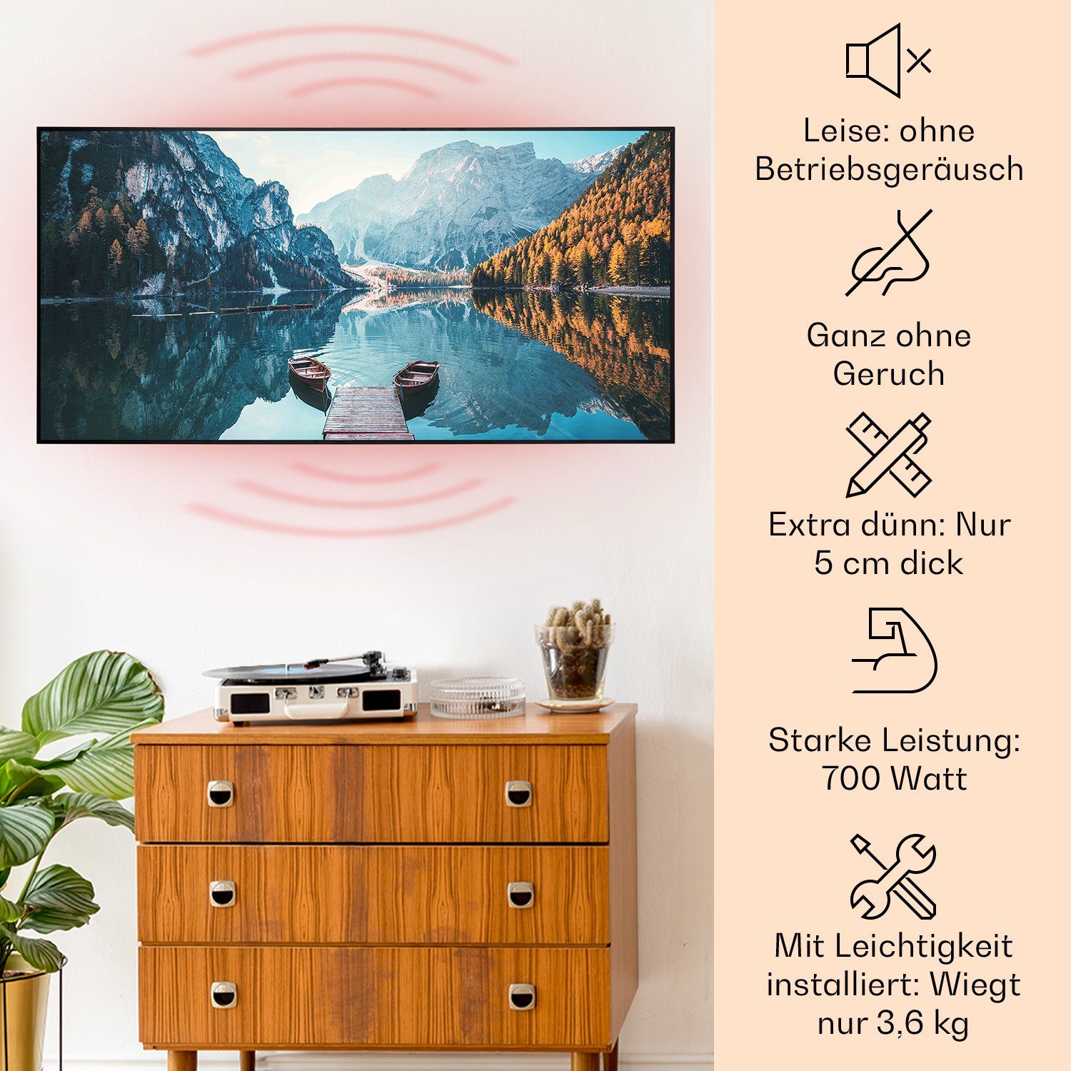 Klarstein Heizkörper Wonderwall Air Art Smart günstig online kaufen