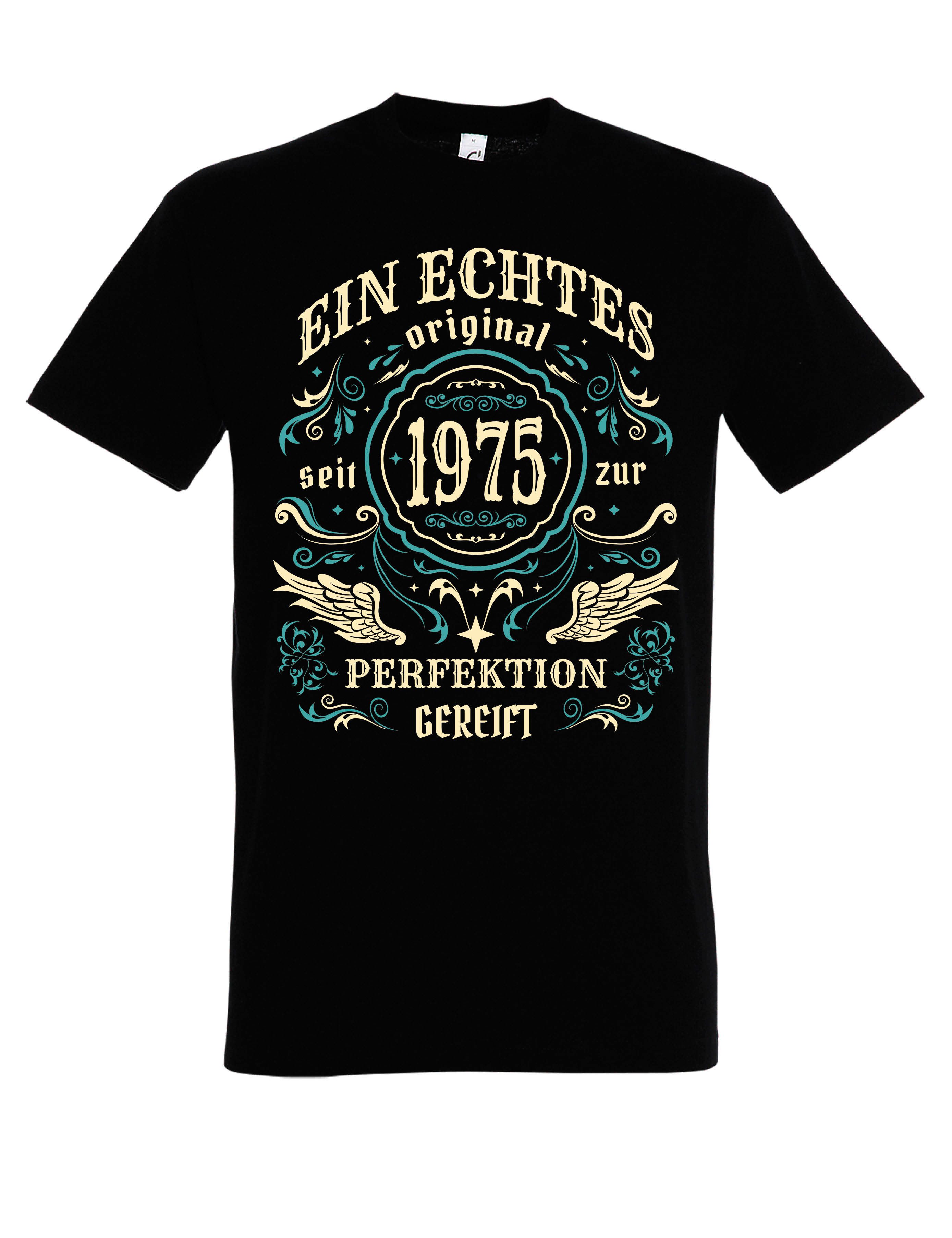 Youth Designz Print-Shirt Herren T-shirt Vintage 1975 Print Geburtstag Gesc günstig online kaufen