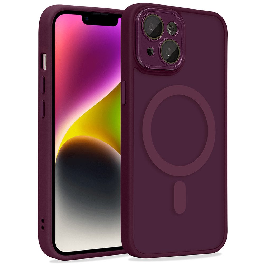 FITSU Handyhülle Schutzhülle für Apple iPhone Hülle MagSafe kompatible Handyhülle Case, Hülle für Apple iPhone 16 Pro Max, 16 Pro, 16, 15 Pro, 15, 14, 13 Case