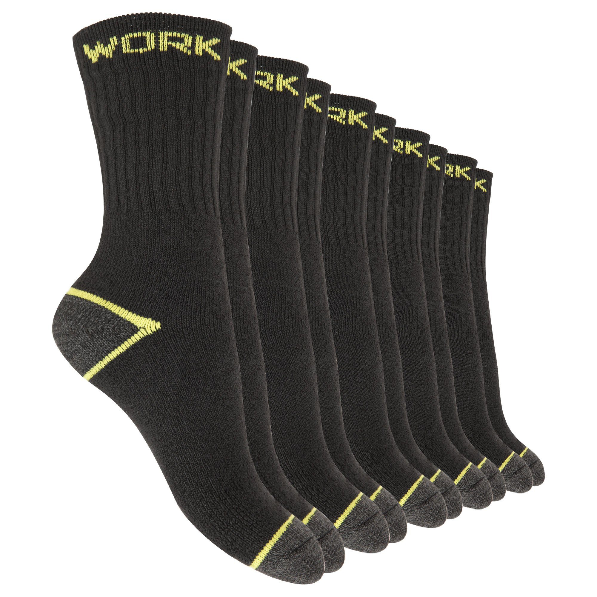 hemmy Fashion Arbeitssocken WORK Socken (5-20 Paar) (5-Paar) Herren Arbeits- und Outdoorsocken, Funktionssocken