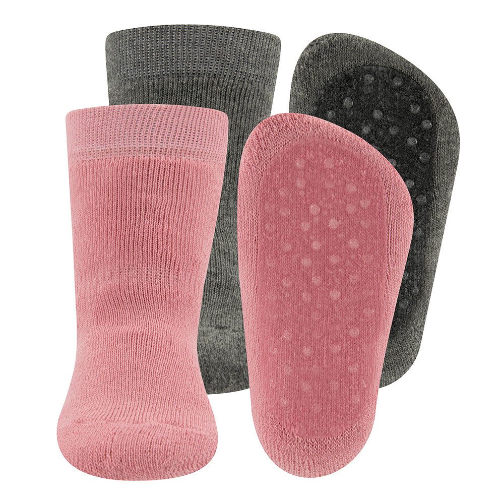 Ewers ABS-Socken Stoppersocken Uni (2-Paar)