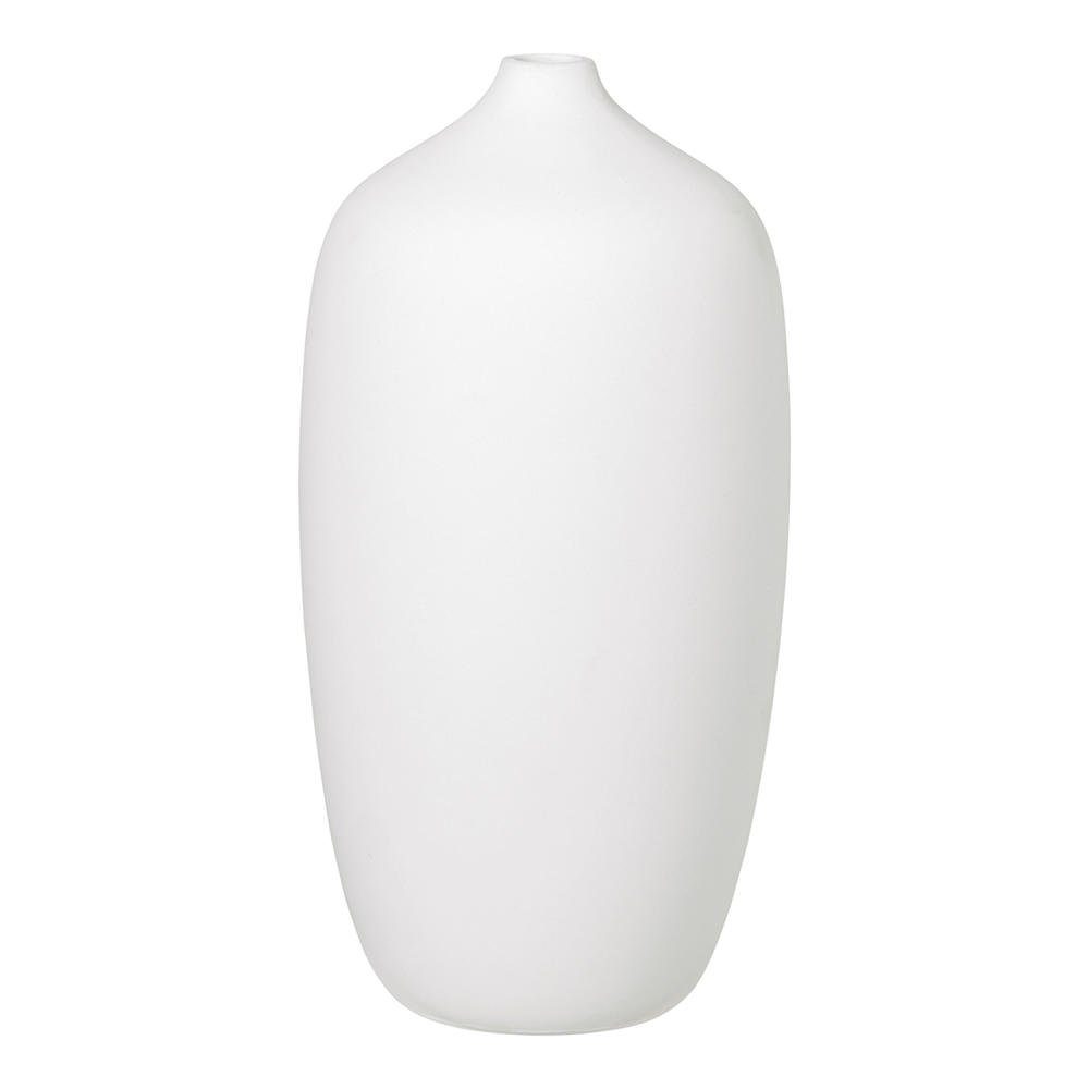 blomus Dekovase -CEOLA- Designer-Vasen: Hochwertige Keramik mit matter Oberfläche, Zeitlos, Hochwertige Keramik, Matte Glasur, Organische Form, Handgefertigt