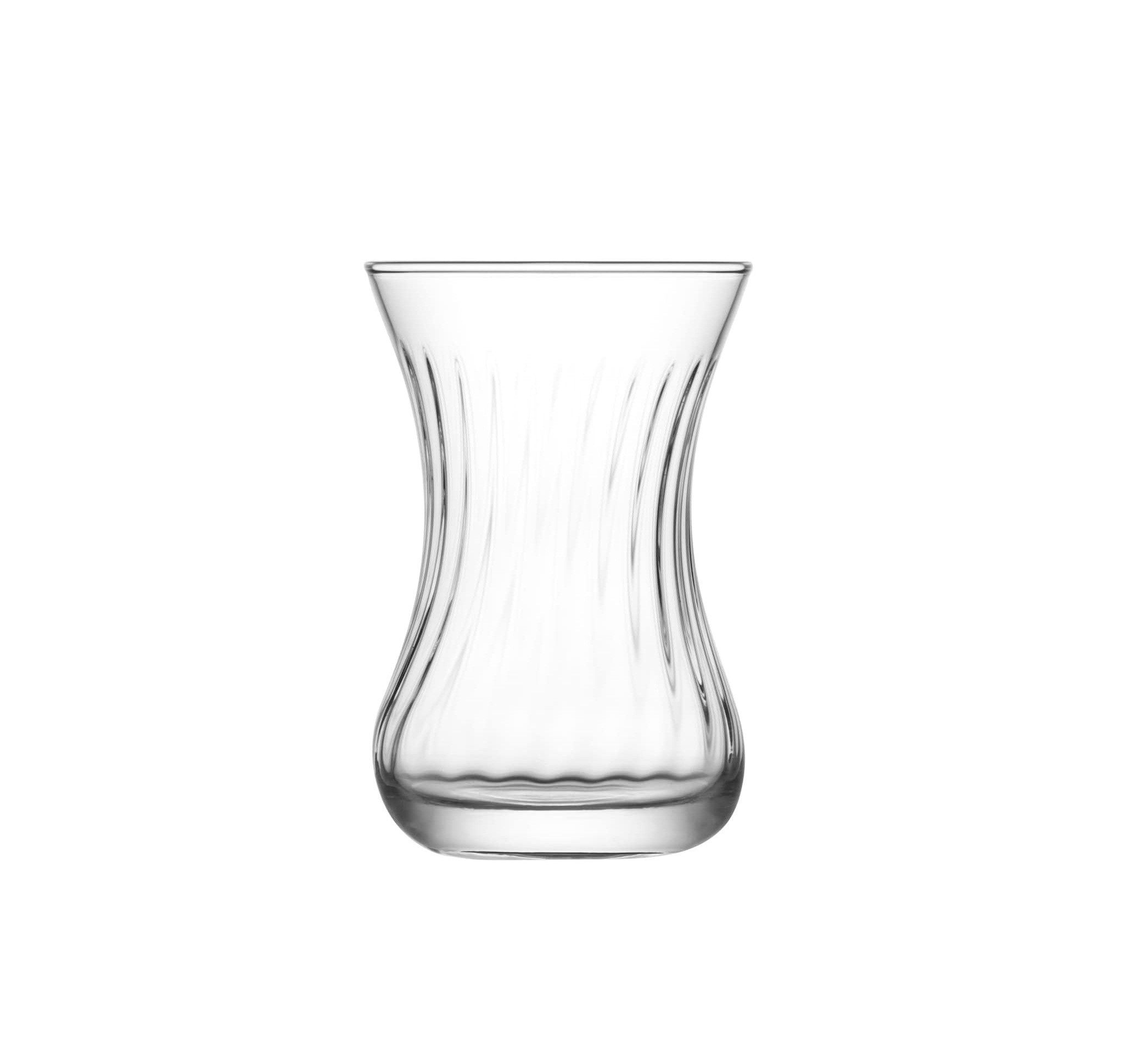 LAV Teeglas Demet 6-tlg. Teegläser – hitzebeständig, elegant und alltagstauglich, 6-tlg., Borosilikatglas, 6-teilig