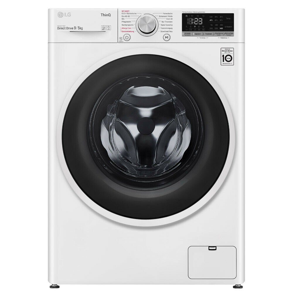 LG Waschmaschine VT4WD950, 9Kg waschen, 5Kg trocknen kg, 1400 U/min online  kaufen | OTTO