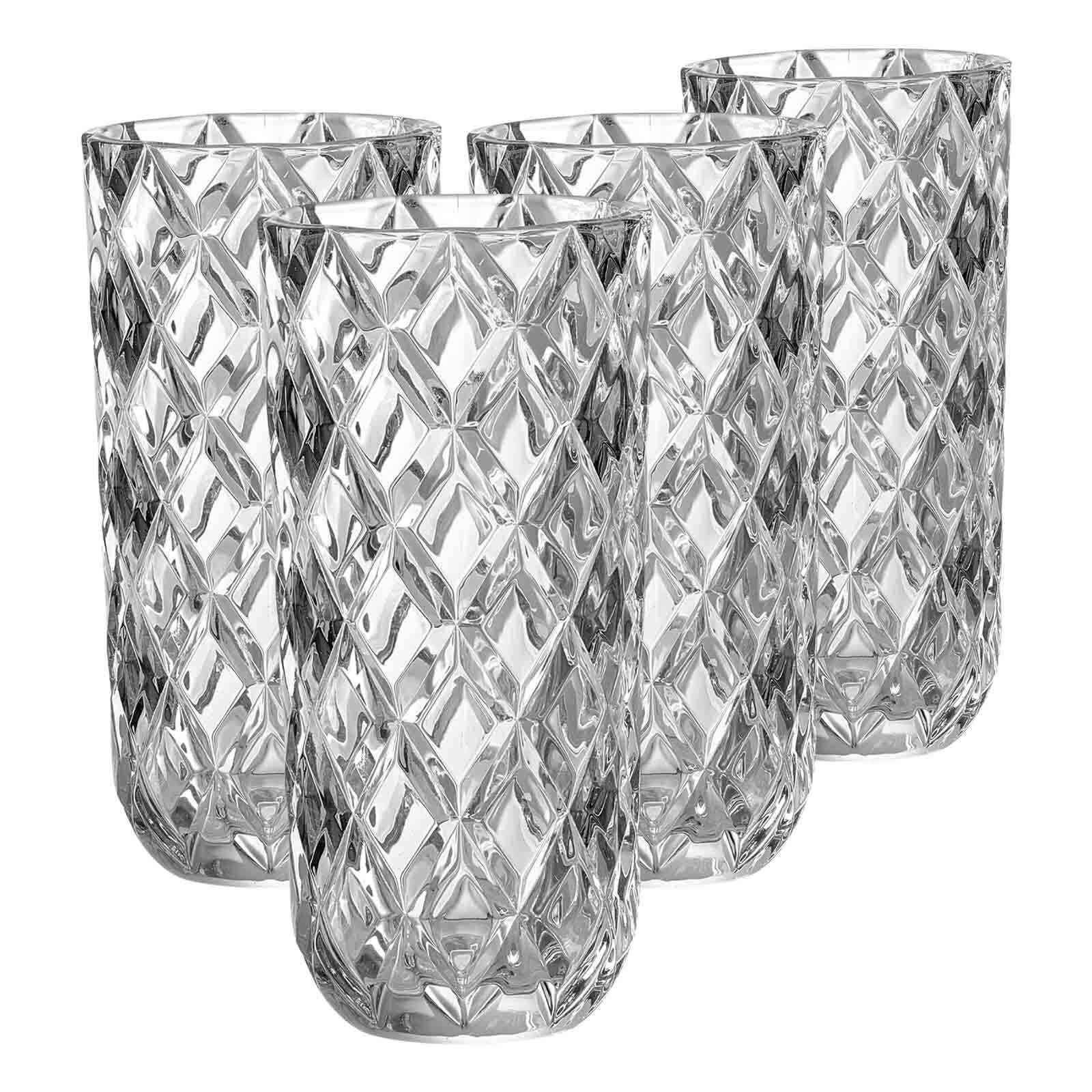 Ritzenhoff & Breker Dekovase Luca Vasen 19,5 cm 4er Set (4x Vase, 4 St)