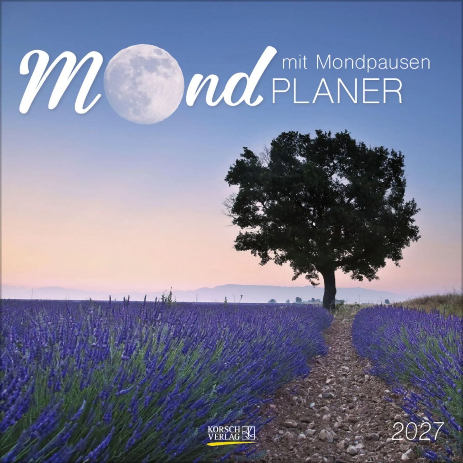 Korsch Verlag Wandkalender Der große Mondplaner 2027