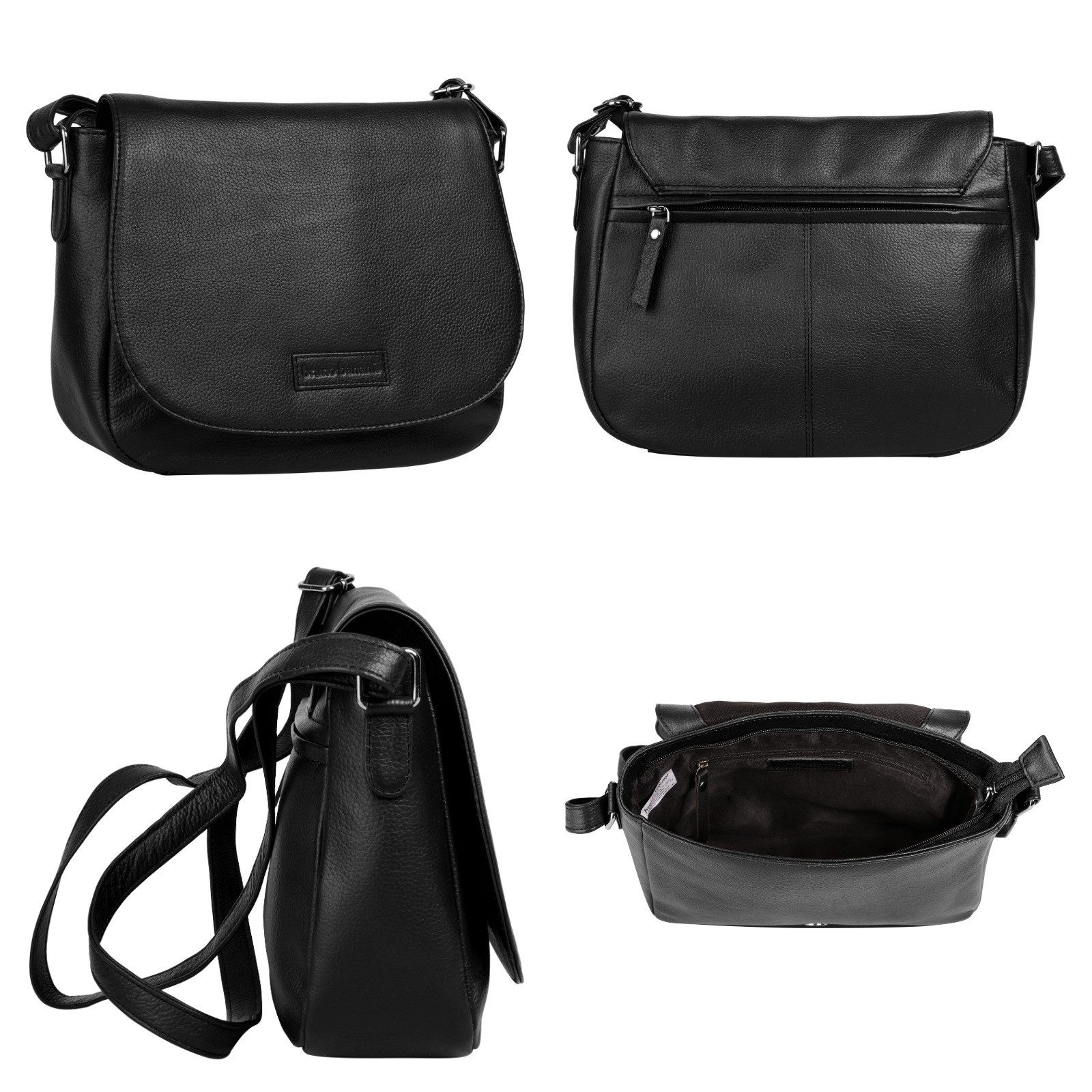 Bruno Banani Umhängetasche, echt Leder günstig online kaufen