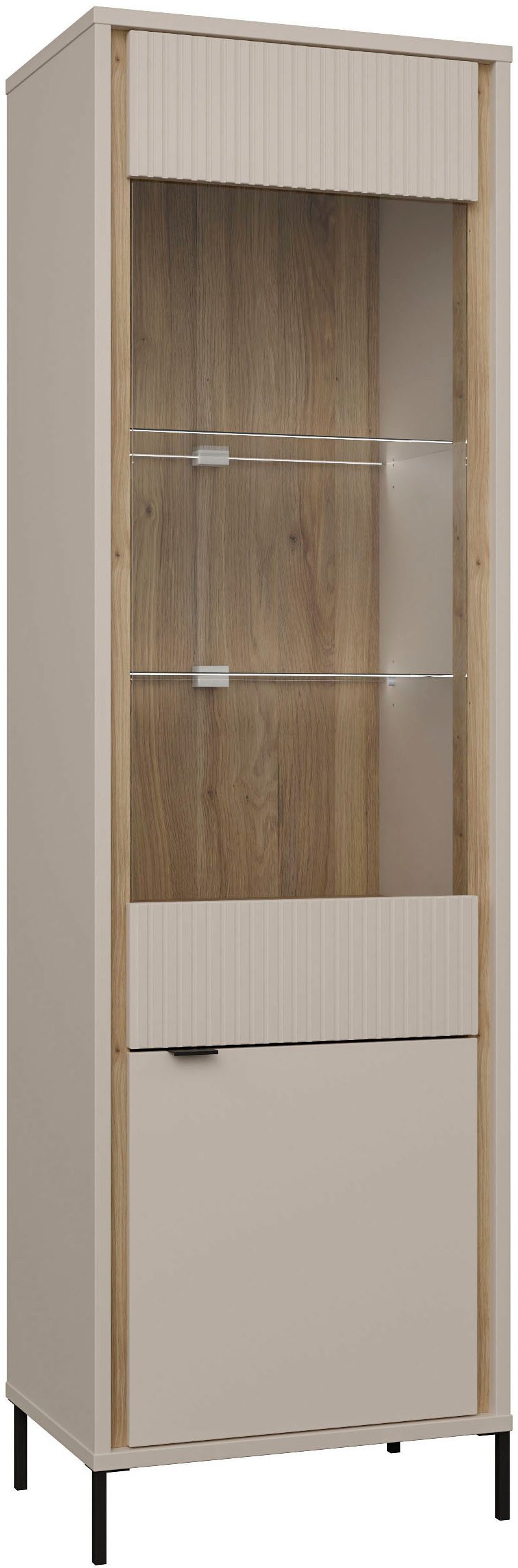 FORTE LED Glaskantenbeleuchtung Leuchtmittel für Einlegeboden, einfache Montage, Neutralweiß