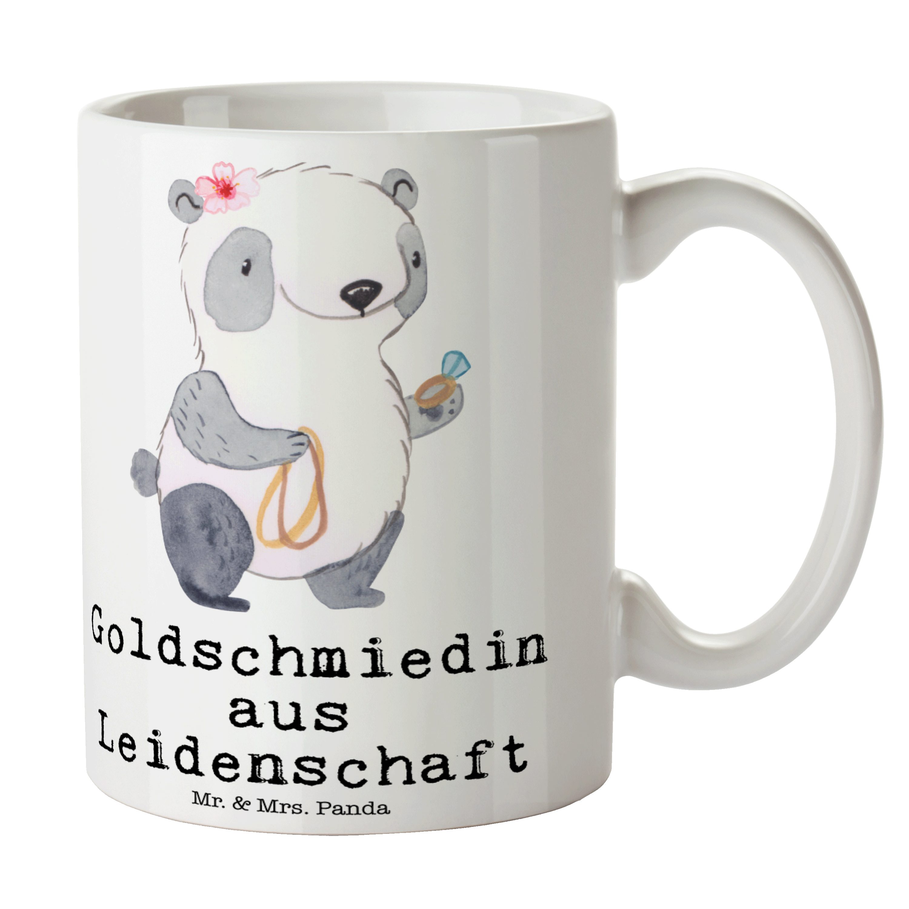 - Panda Tasse Tas, Arbeitskollege, Keramik Geschenk, aus Mr. Weiß - Mrs. & Goldschmiedin Leidenschaft