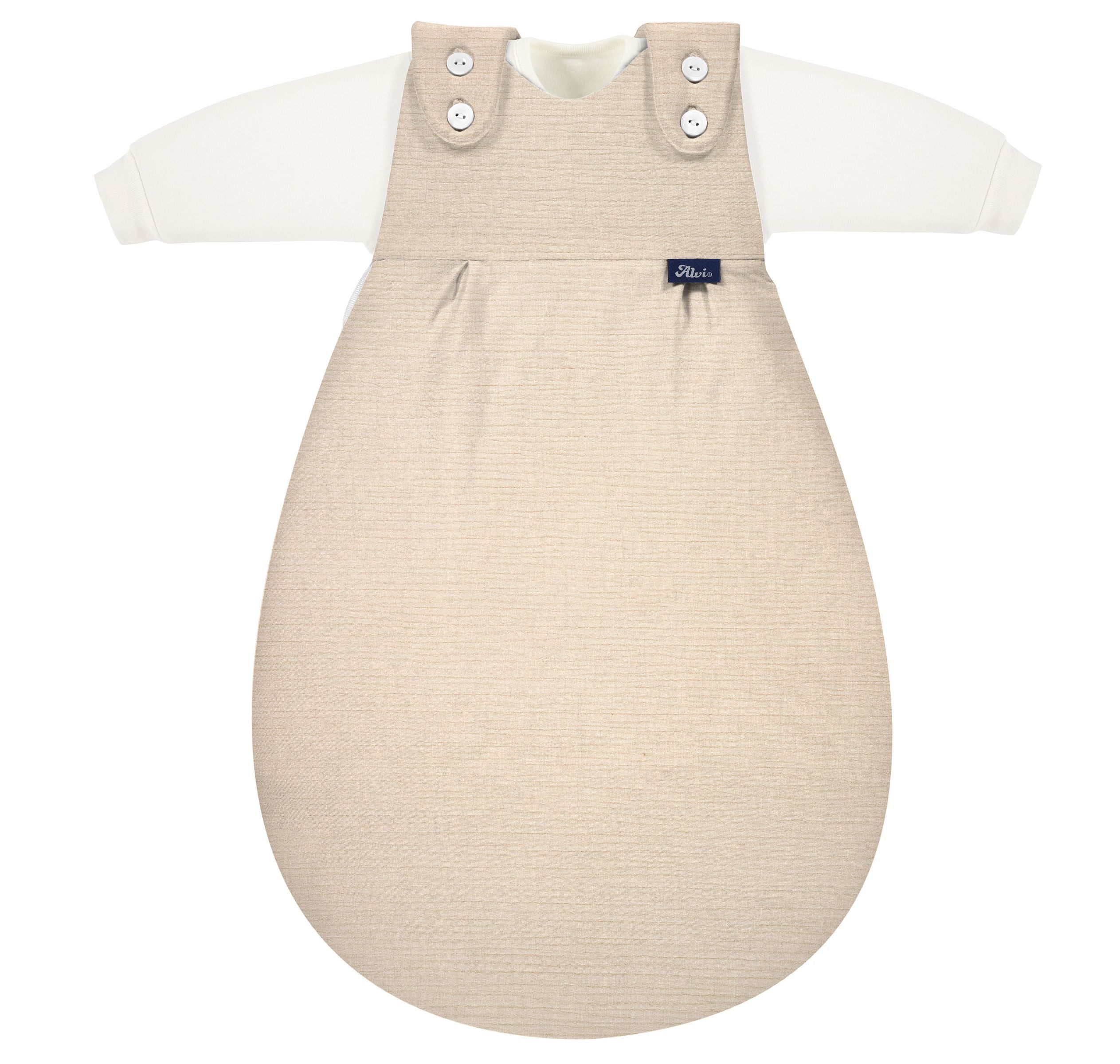 Alvi® Babyschlafsack 4-Season Mull-Schlafsack Baby Mäxchen günstig online kaufen