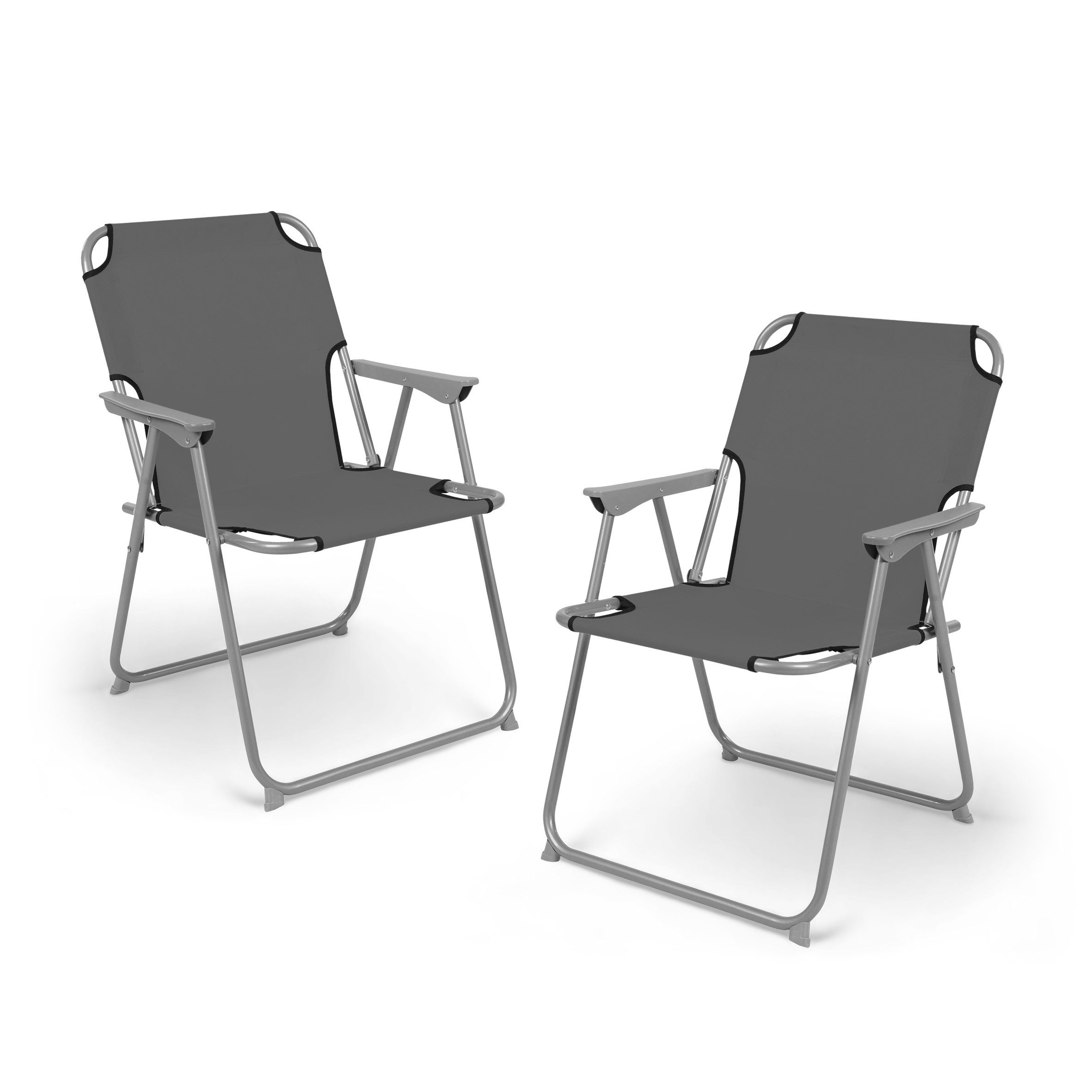 Spetebo Campingstuhl Camping Klappstuhl belastbar bis 120 kg - 2er Set (Anz günstig online kaufen