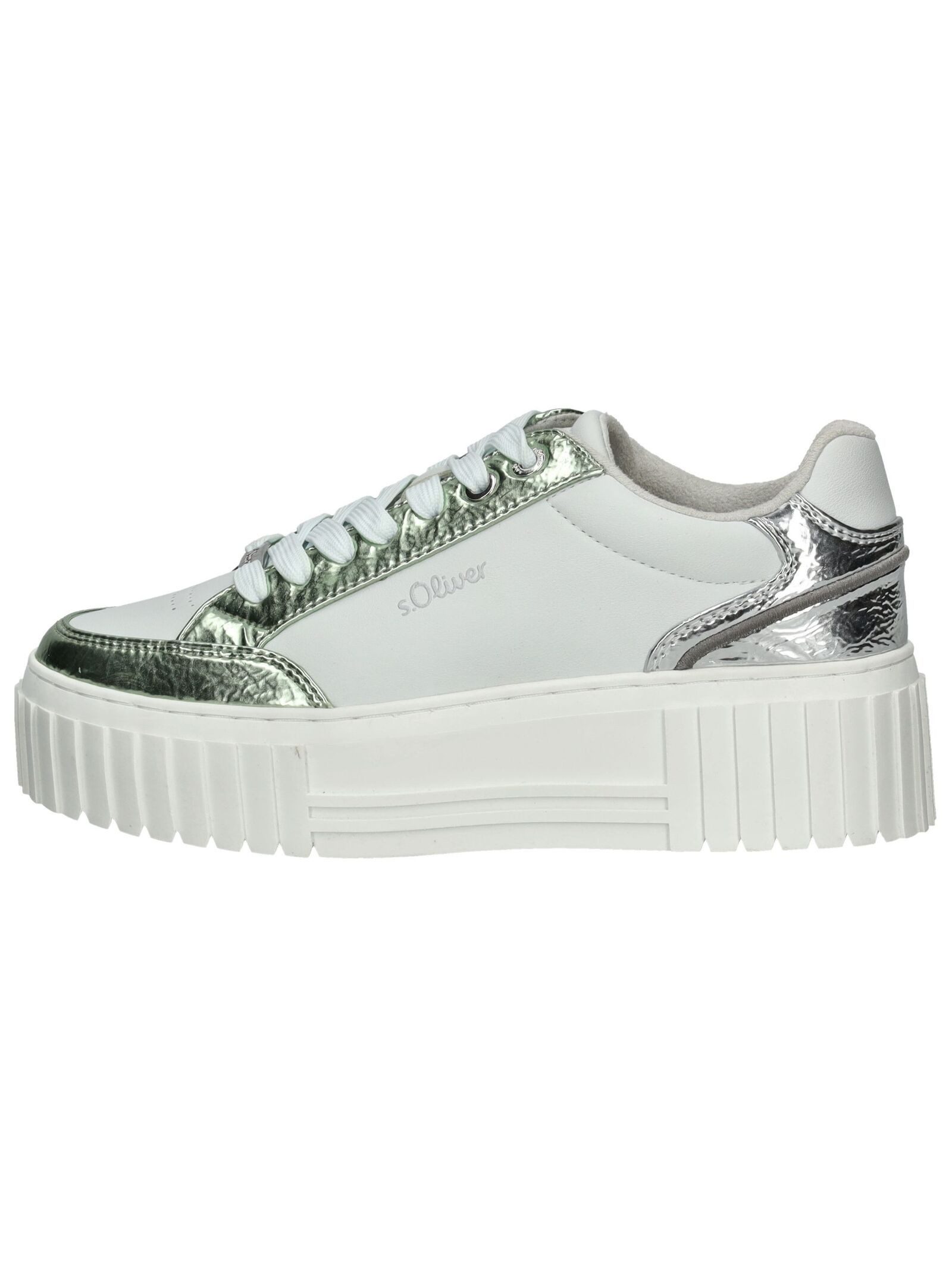 s.Oliver Sneaker Lederimitat Plateausneaker günstig online kaufen