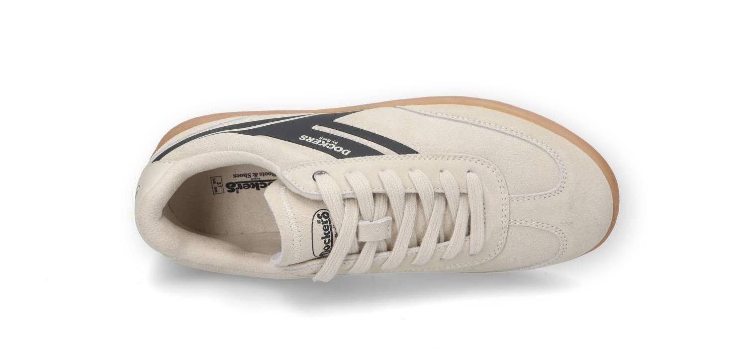 Dockers by Gerli Dockers by Gerli 55MY201 Natur/Schwarz Sneaker