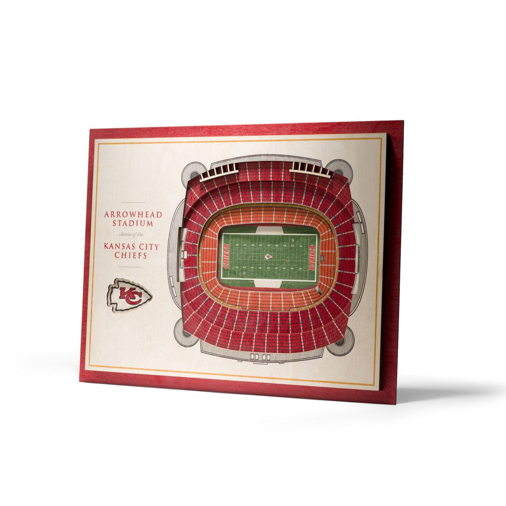 Kansas City Chiefs Kansas City Chiefs 5-Layer 3D Stadium View