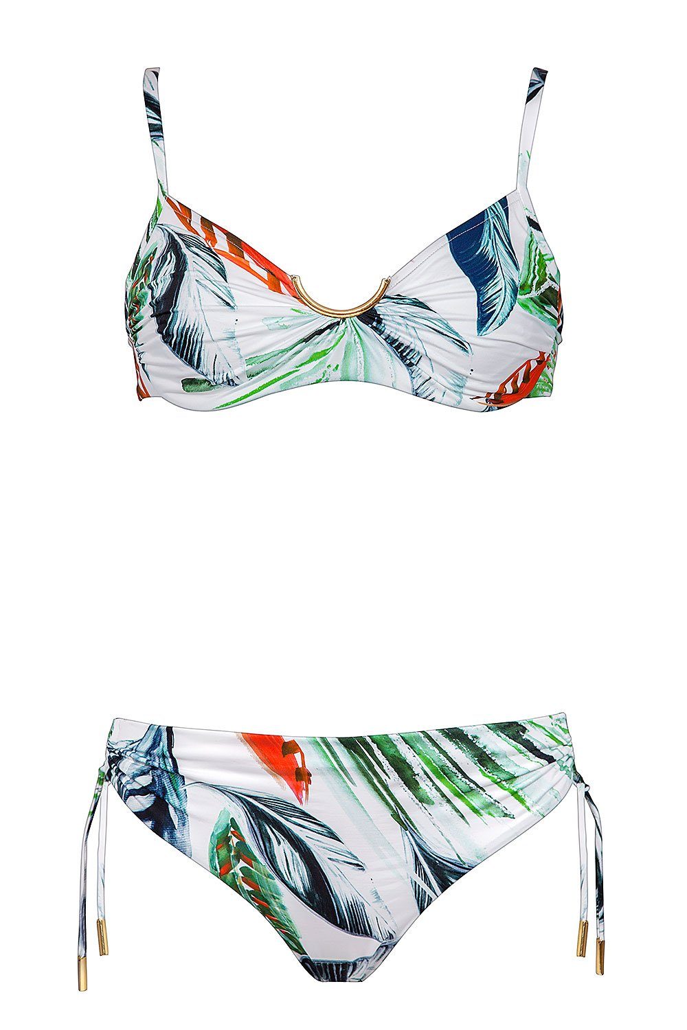 Maryan Mehlhorn Bügel-Bikini White Leaves mit günstig online kaufen