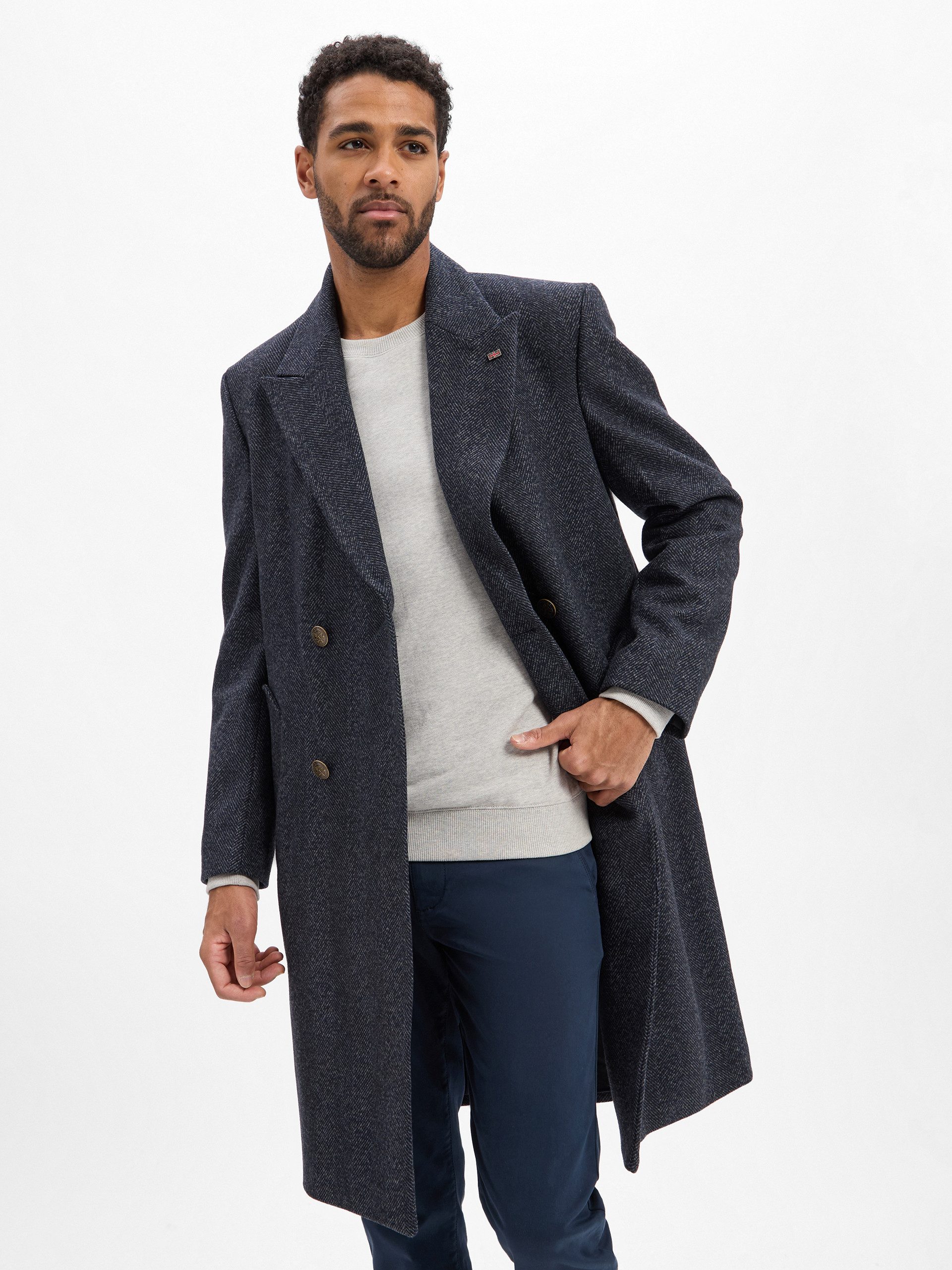 Finshley & Harding London Kurzmantel