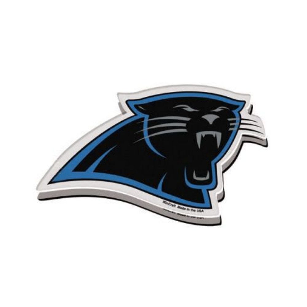 Carolina Panthers Magnet Carolina Panthers Premium Acryl Magnet Logo 9x5cm